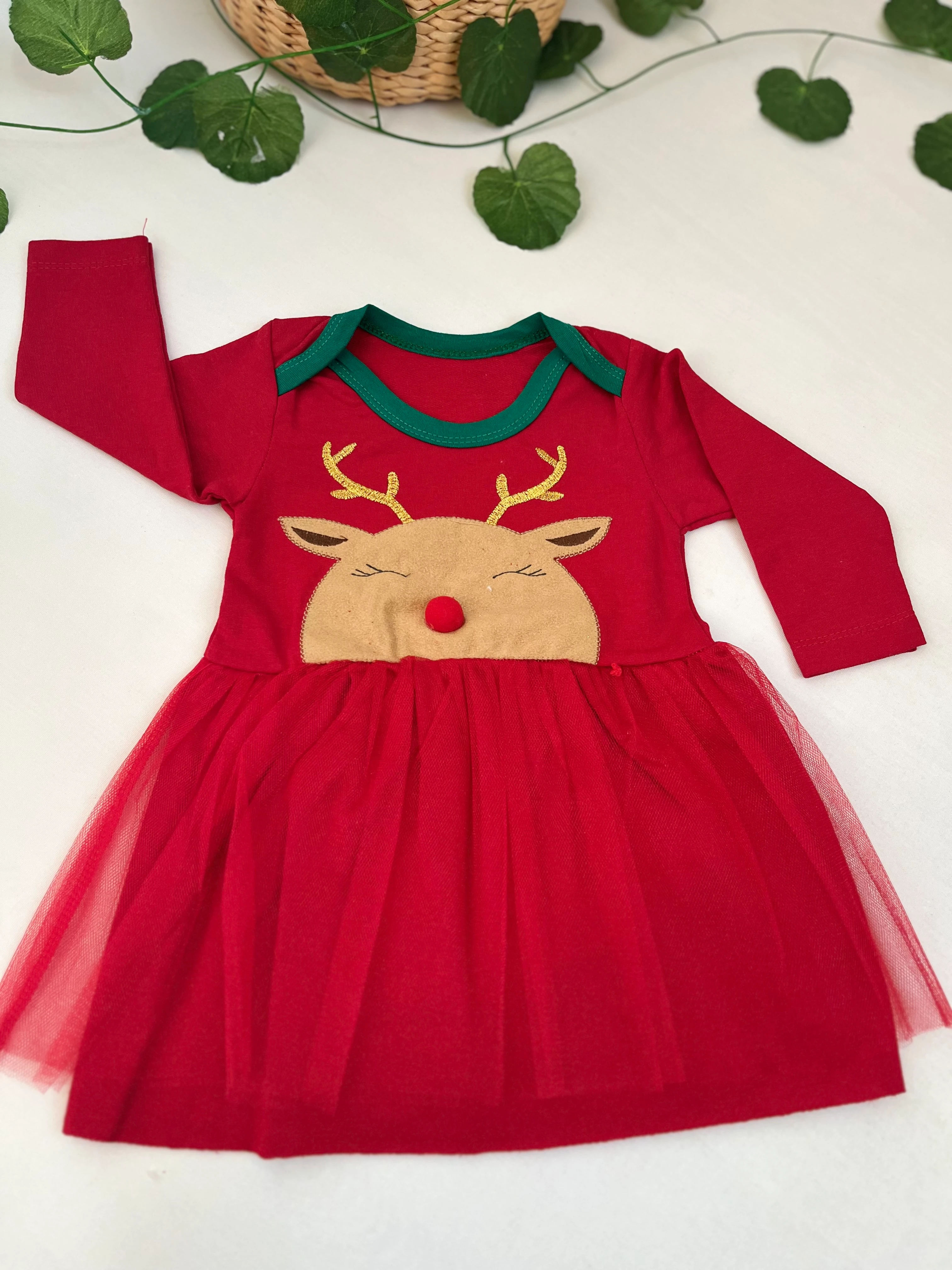 Kız Bebek Noel Elbise MB00304