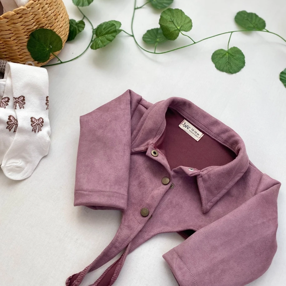 Kız Bebek Elbise Ceket Külotlu Çorap Hediyeli MB00057