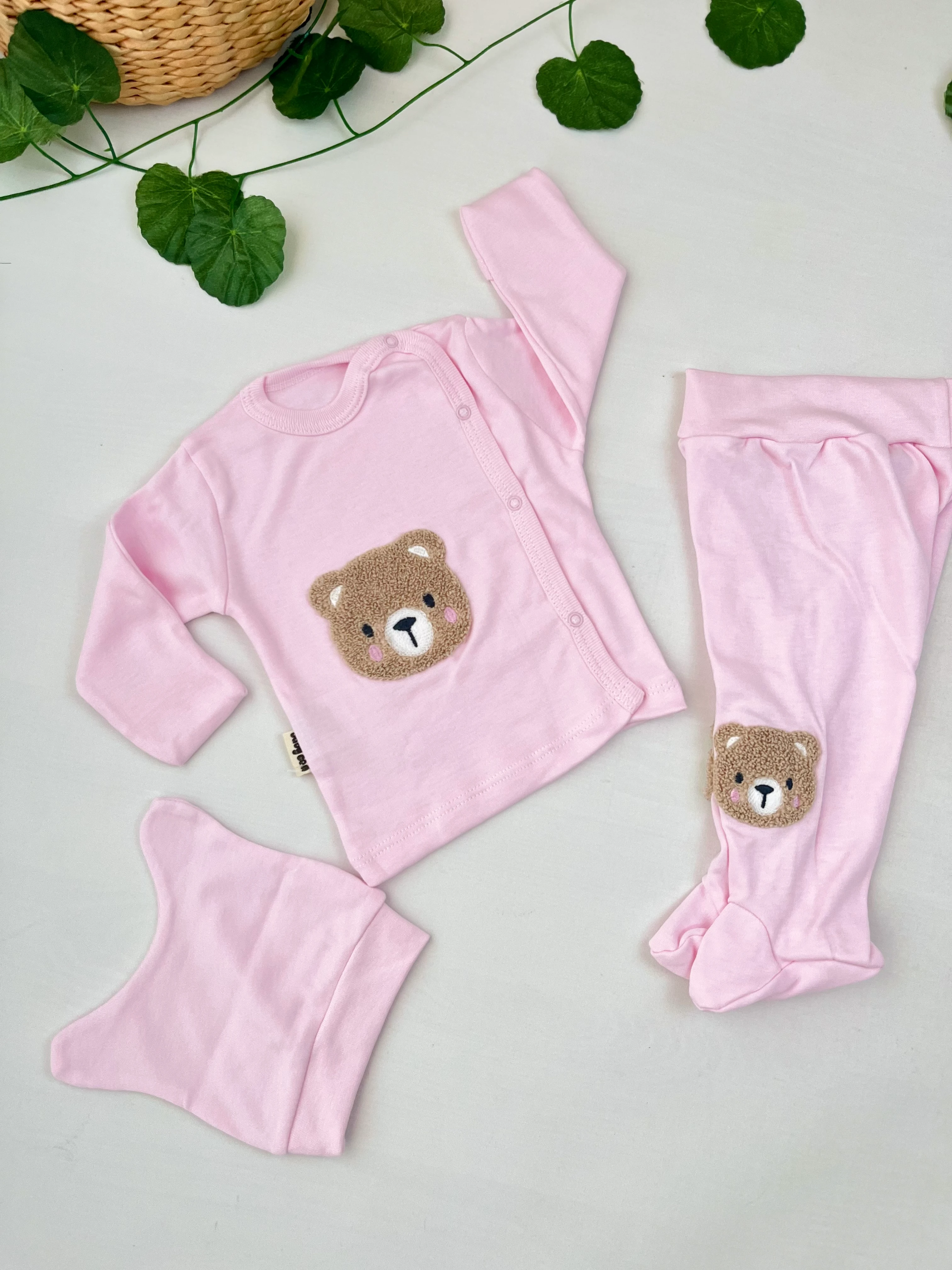 Kız Bebek Zıbın Takım MB00328