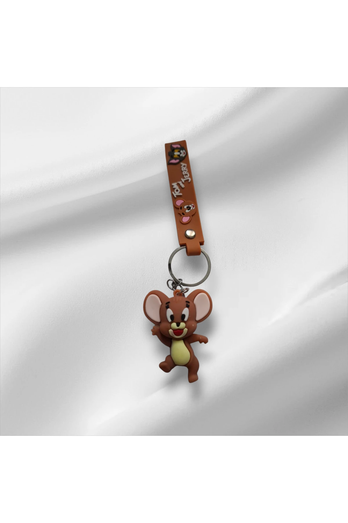 Tom Ve Jerry 3d Anahtarlık Sevimli Çanta Aksesuarı (1 ADET)