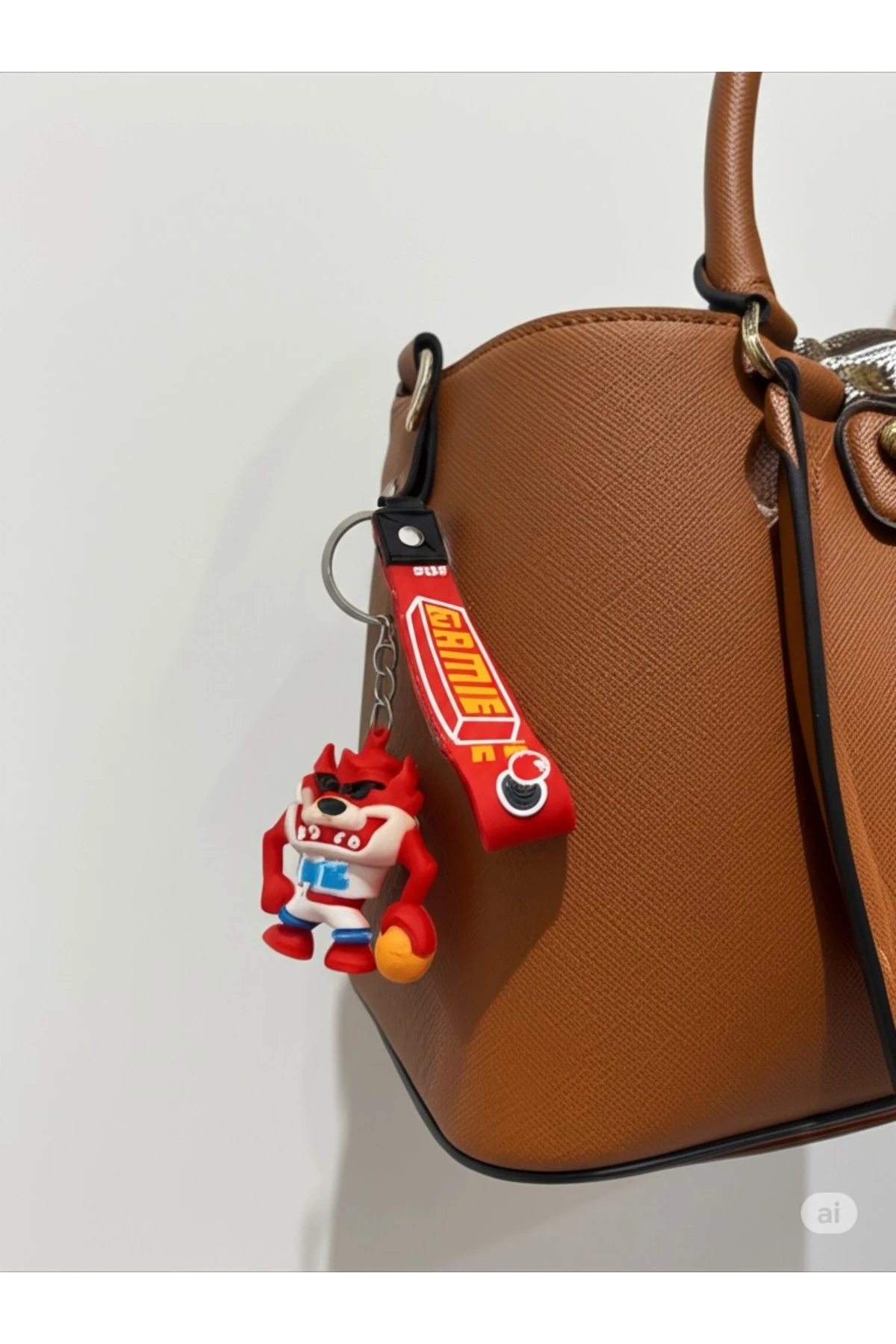 3d Tazmanya Canavarı Silikon Anahtarlık Hediyelik Ve Çanta Aksesuarı