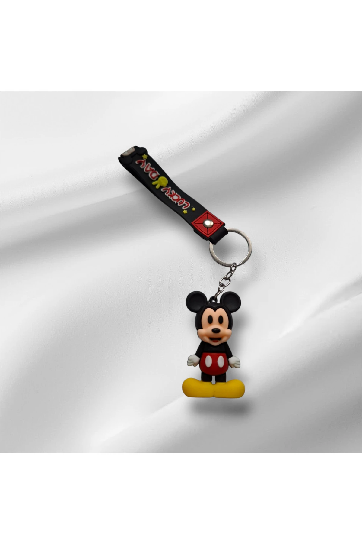 3D Minnie Ve Mickey Mouse Sevimli Çift Anahtarlık Ve Çanta Aksesuarı