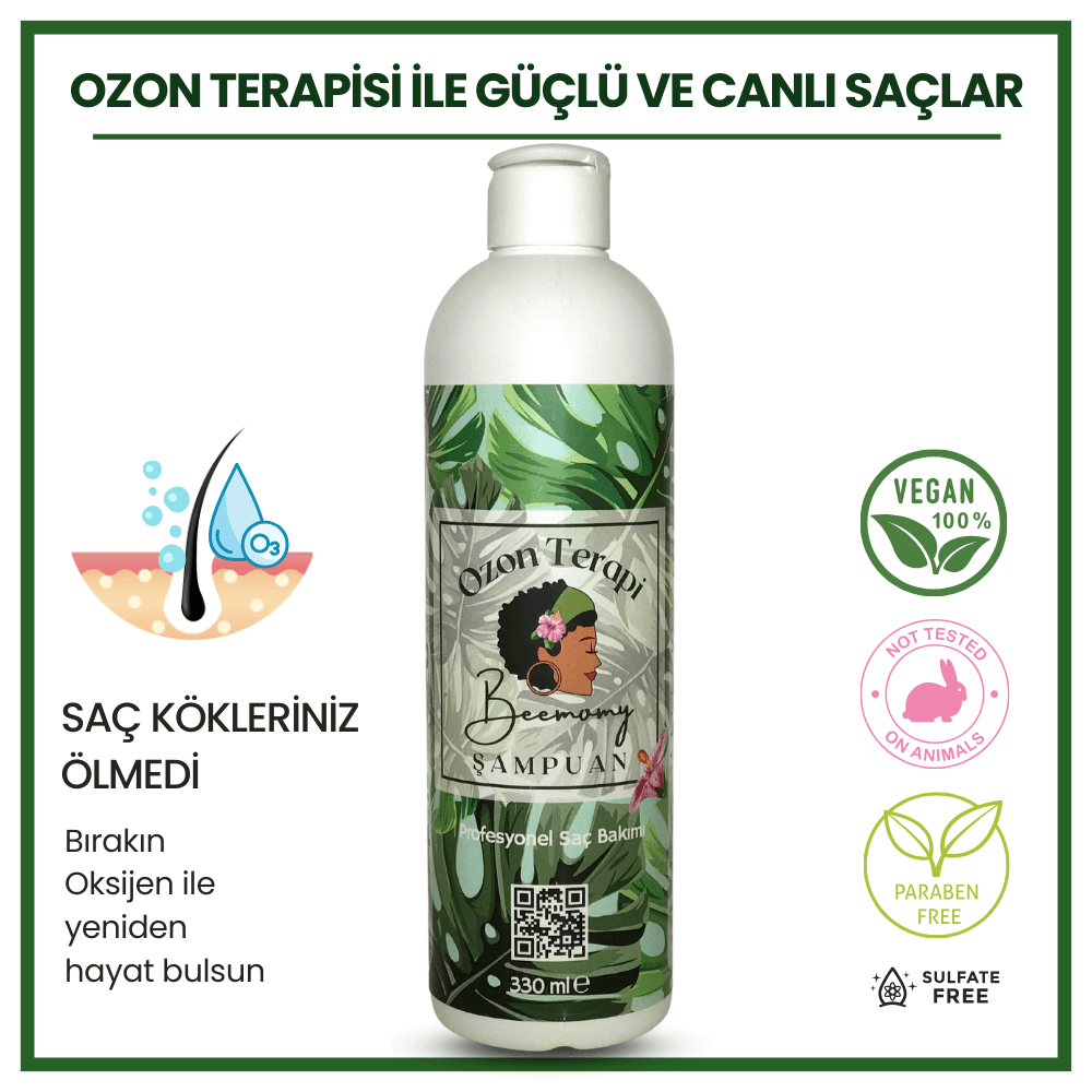 Beemomy Ozonlu Şampuan & Serum Set
