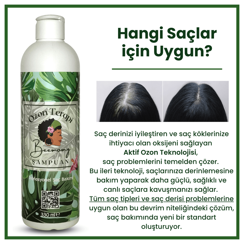 Beemomy Ozonlu Şampuan & Serum Set