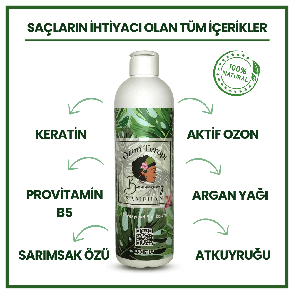 Beemomy Ozonlu Şampuan & Serum Set
