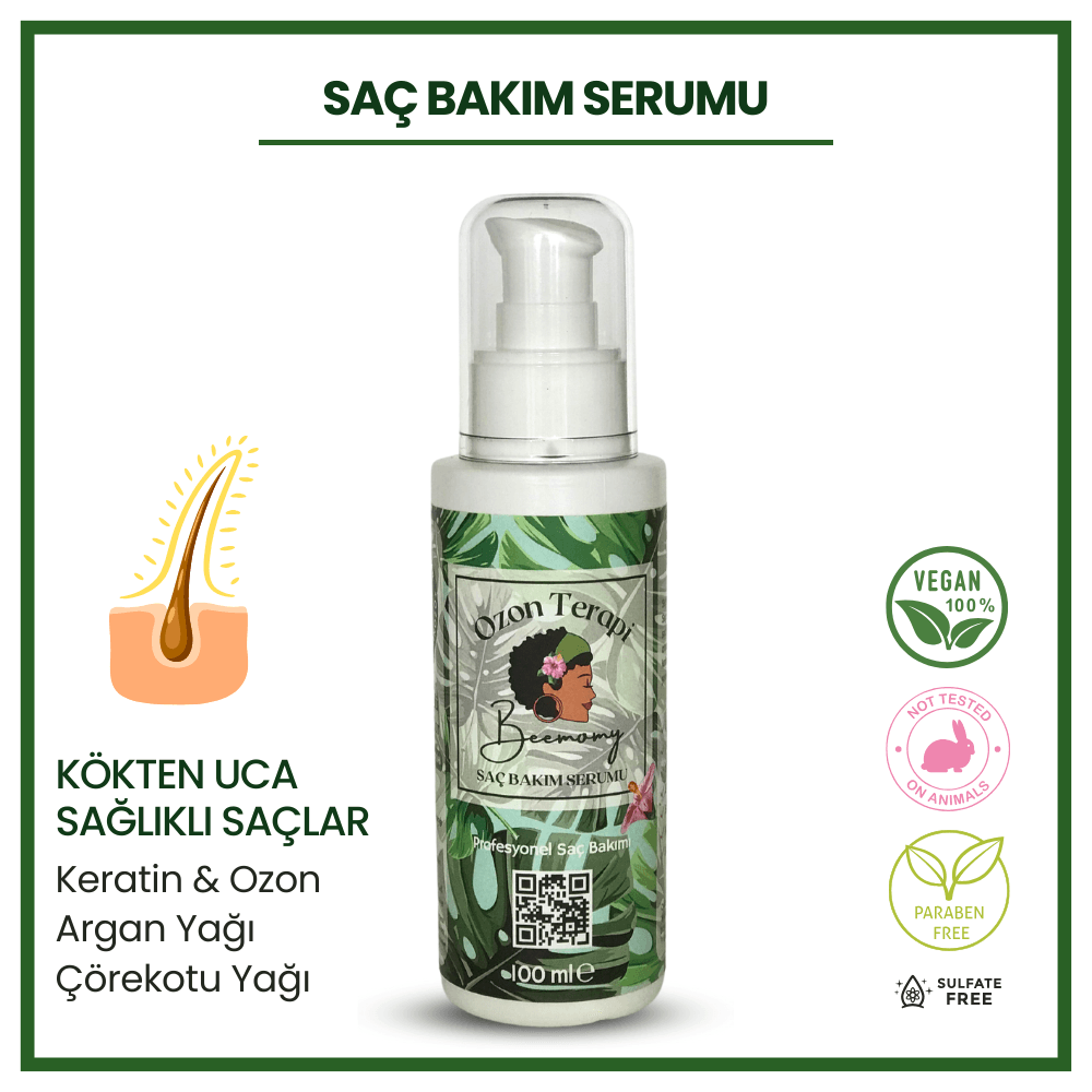 Beemomy Ozonlu Şampuan & Serum Set