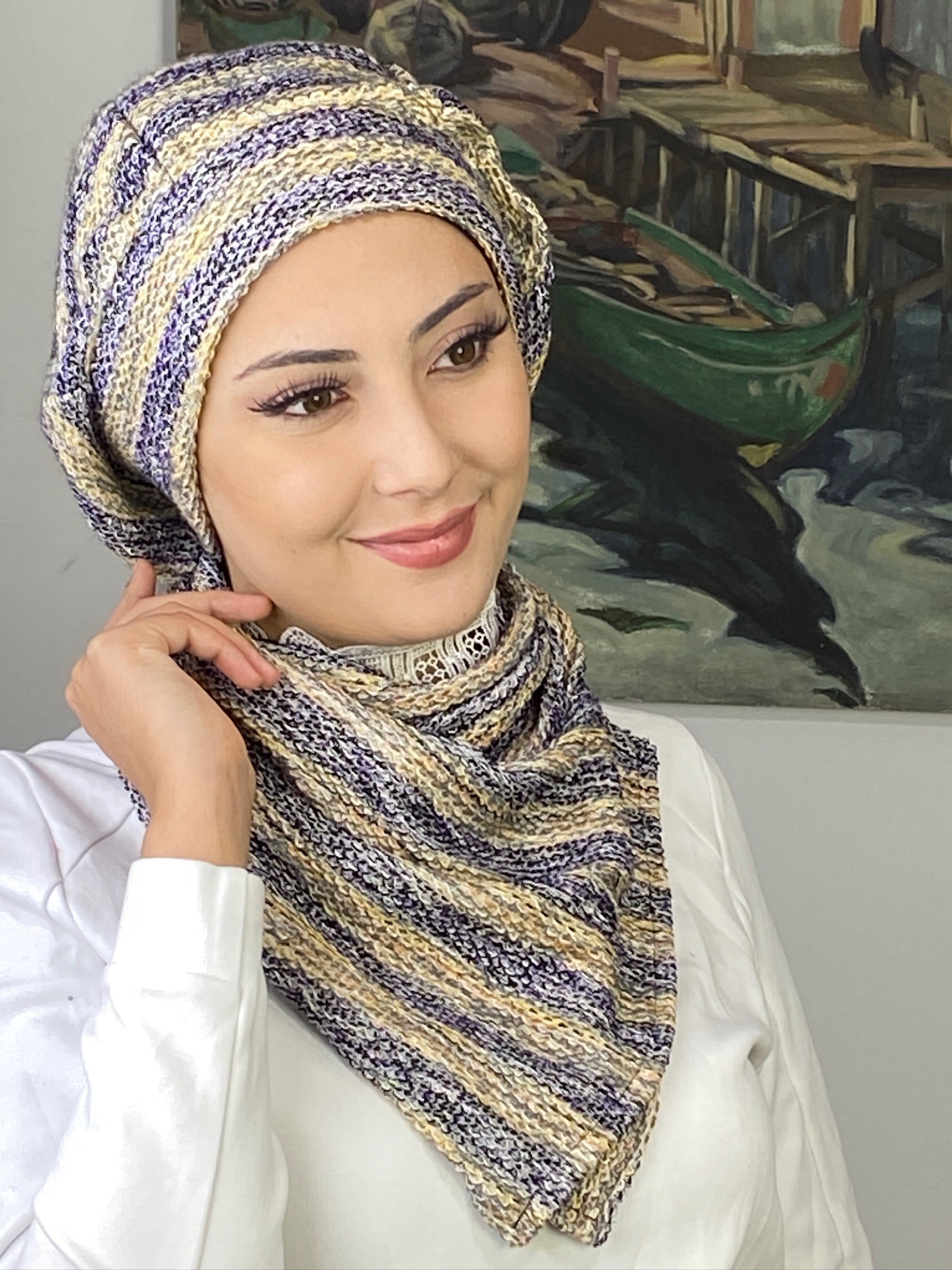 SAHRA MODEL  İKİLİ TRİKO BERE