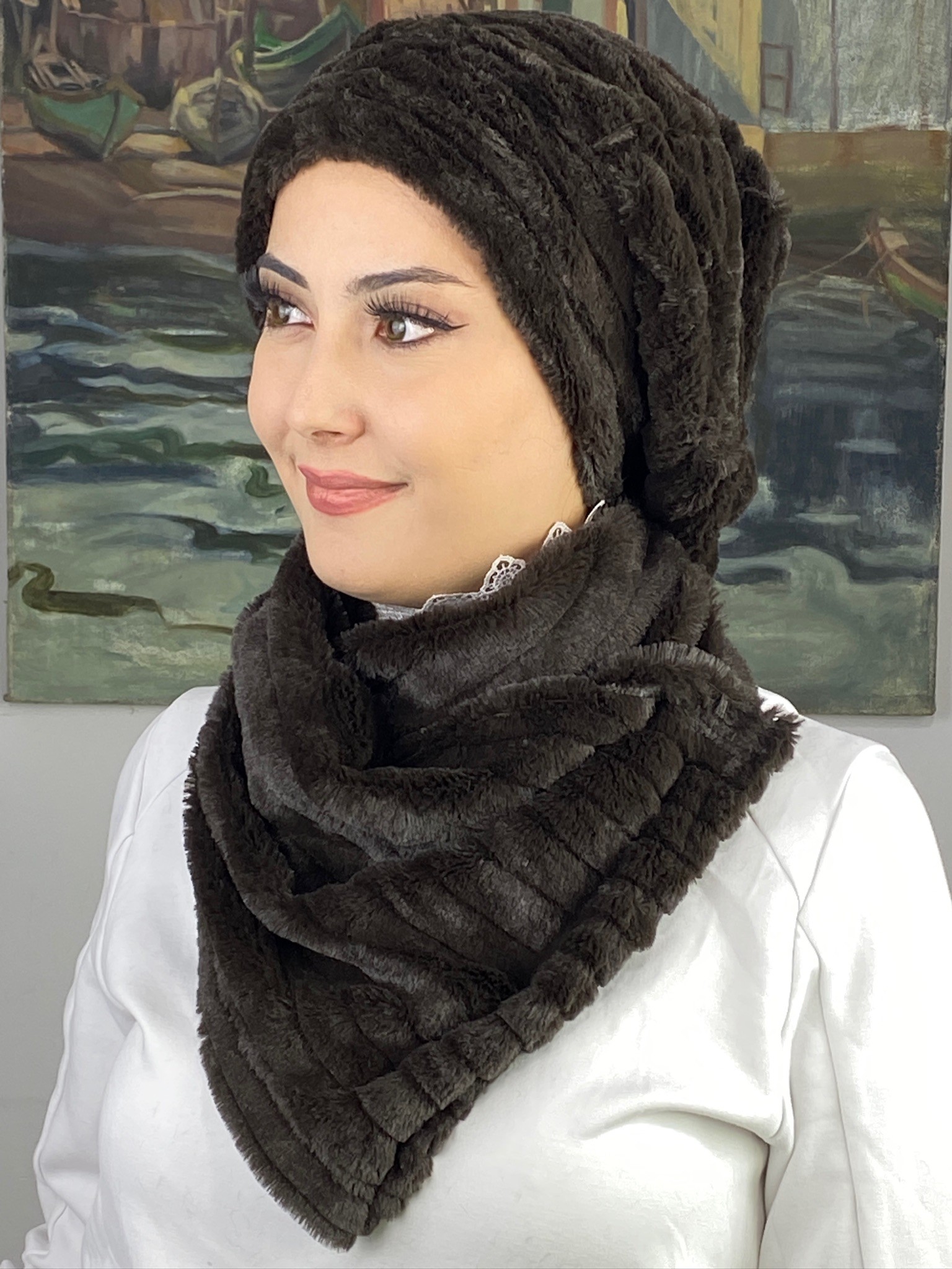 SAHRA MODEL  İKİLİ TRİKO BERE