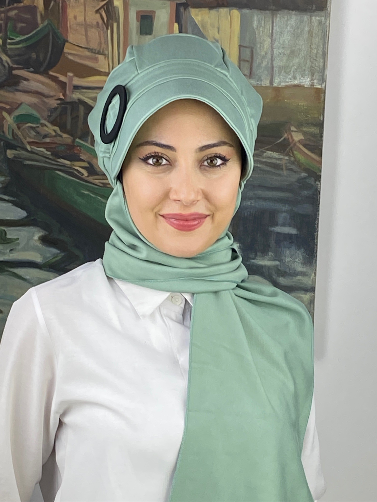 PASTEL RENK TOKALI ŞAPKA