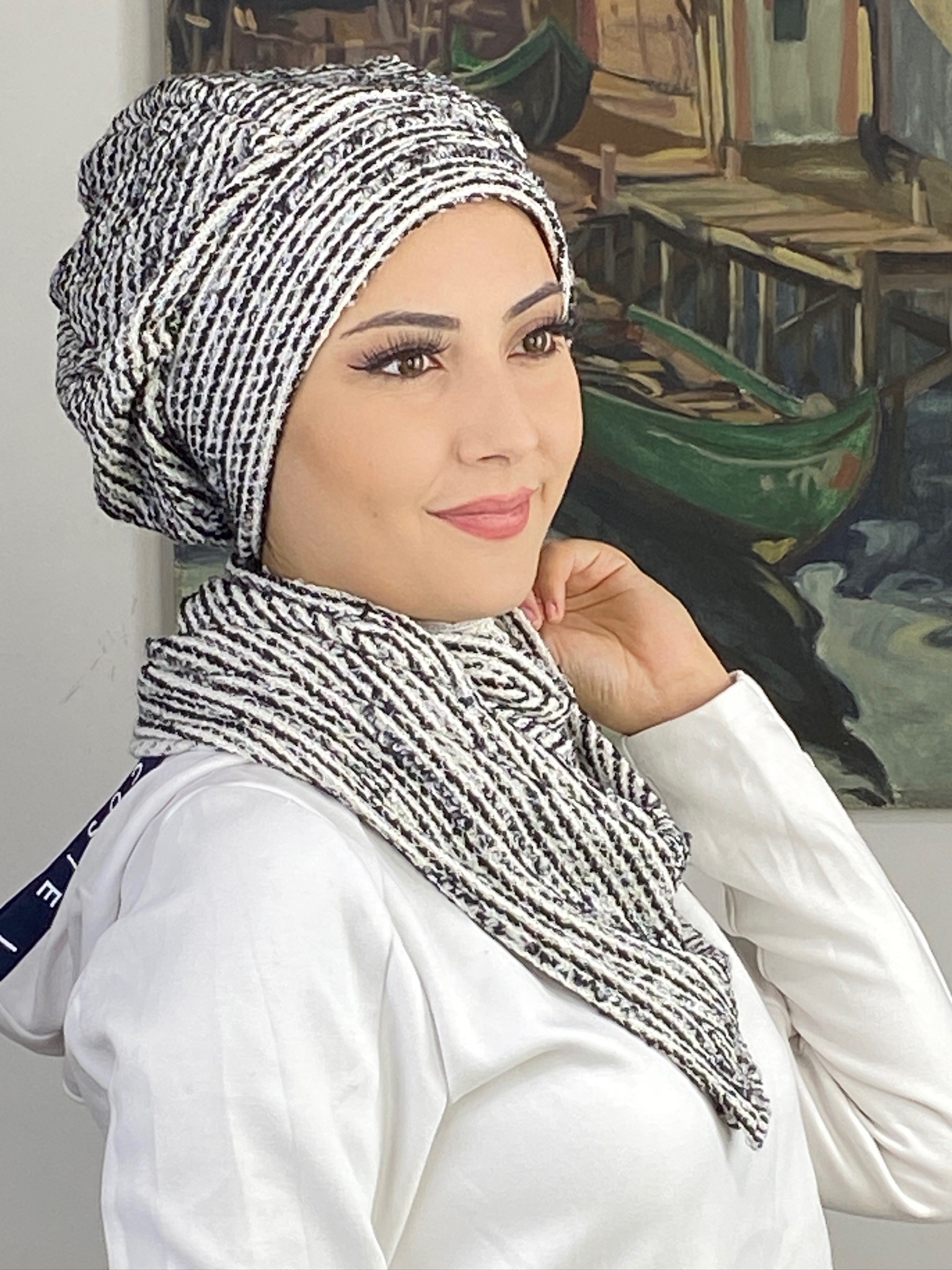 SAHRA MODEL  İKİLİ TRİKO BERE