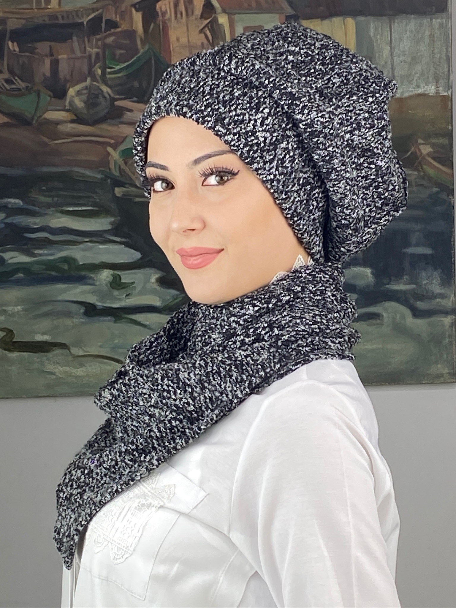 SAHRA MODEL  İKİLİ TRİKO BERE