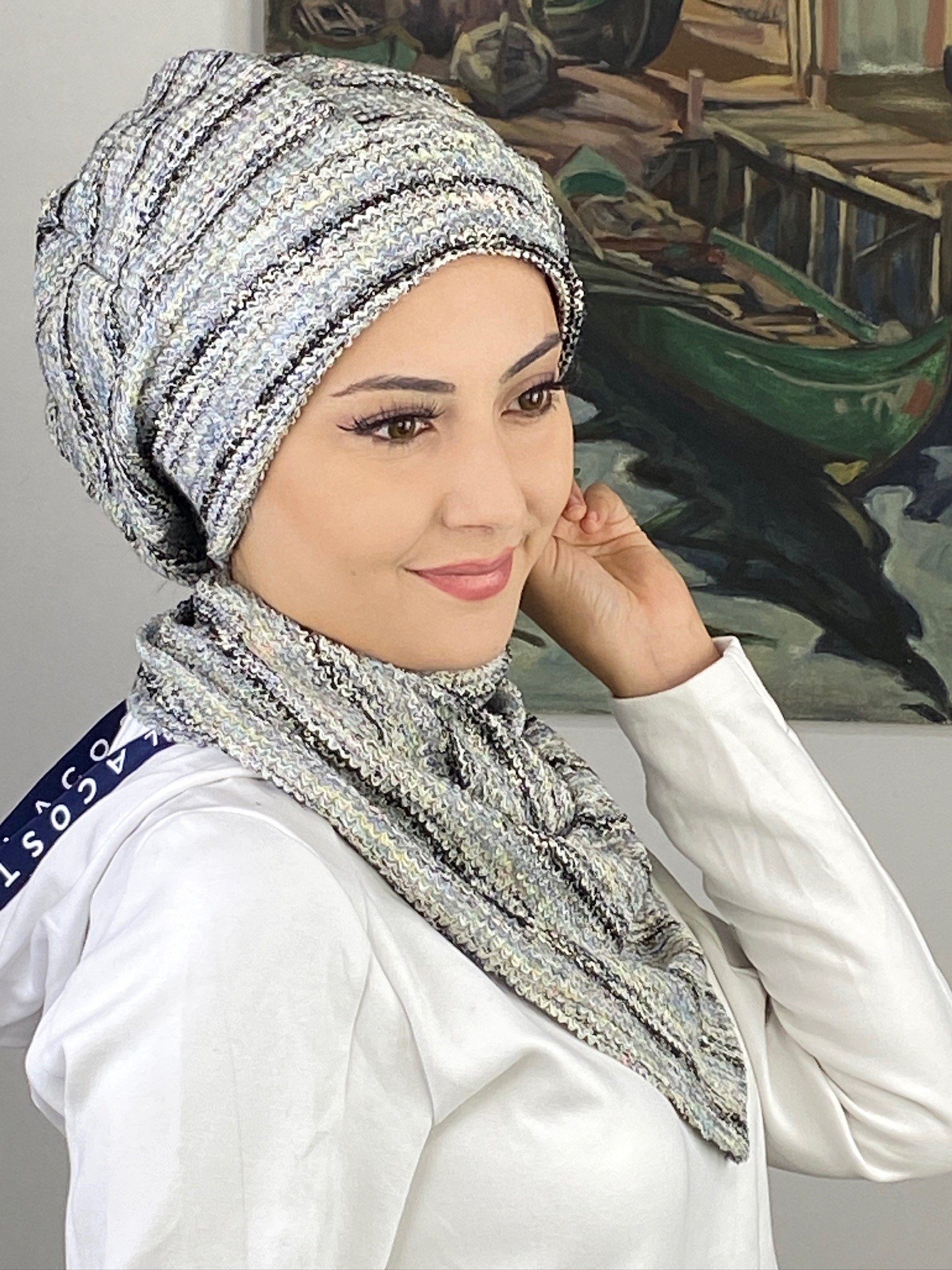 SAHRA MODEL  İKİLİ TRİKO BERE