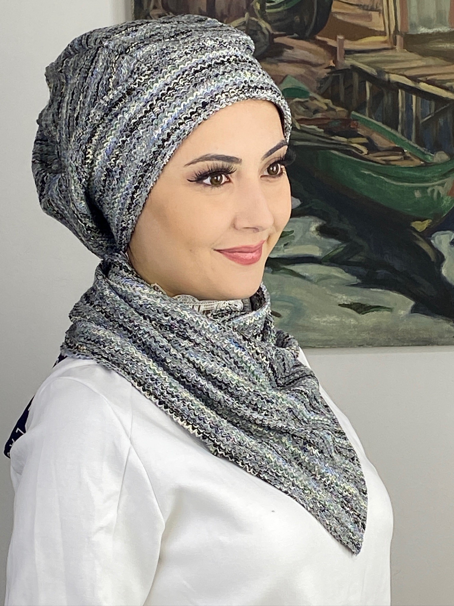 SAHRA MODEL  İKİLİ TRİKO BERE
