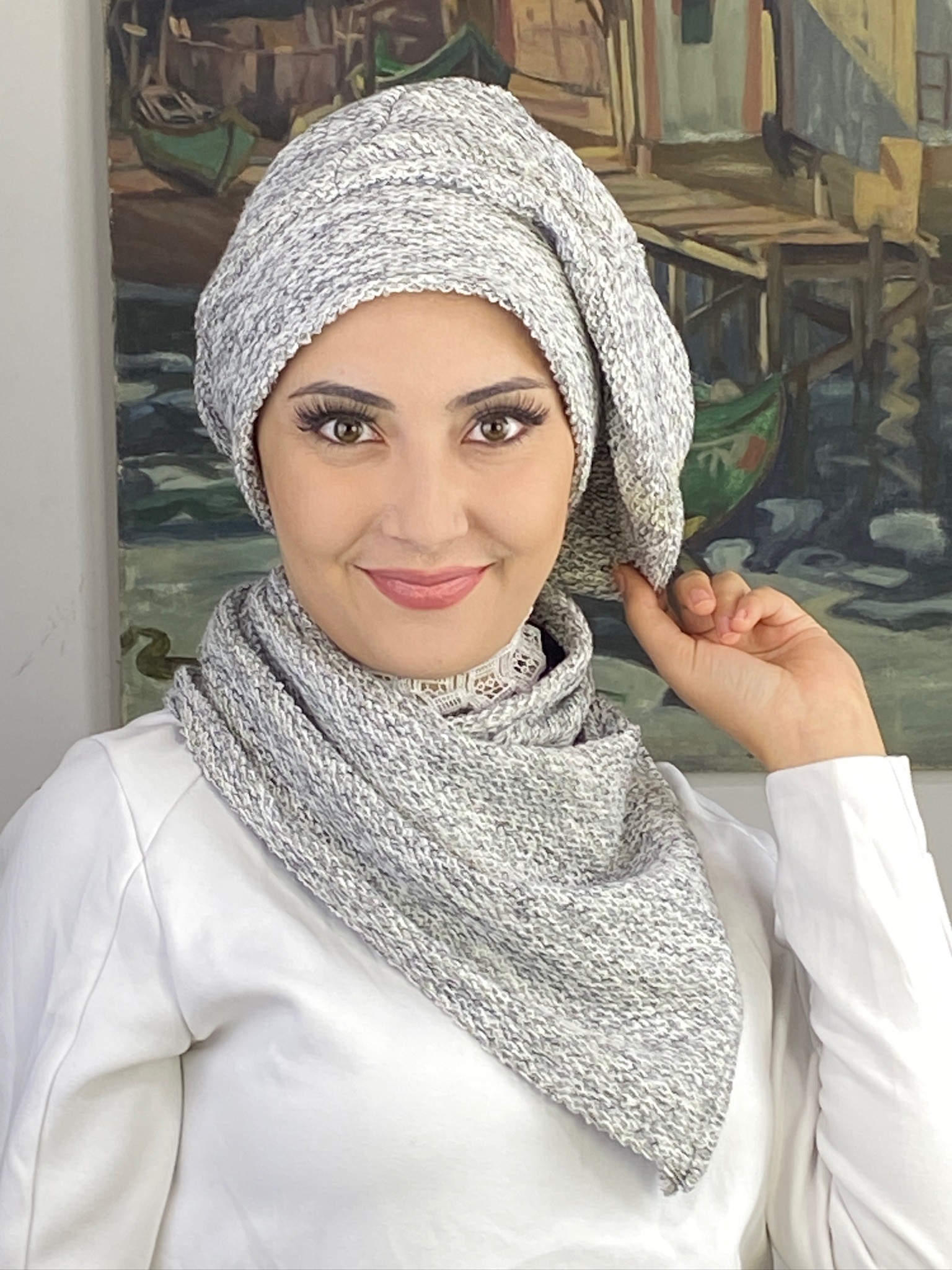 SAHRA MODEL  İKİLİ TRİKO BERE