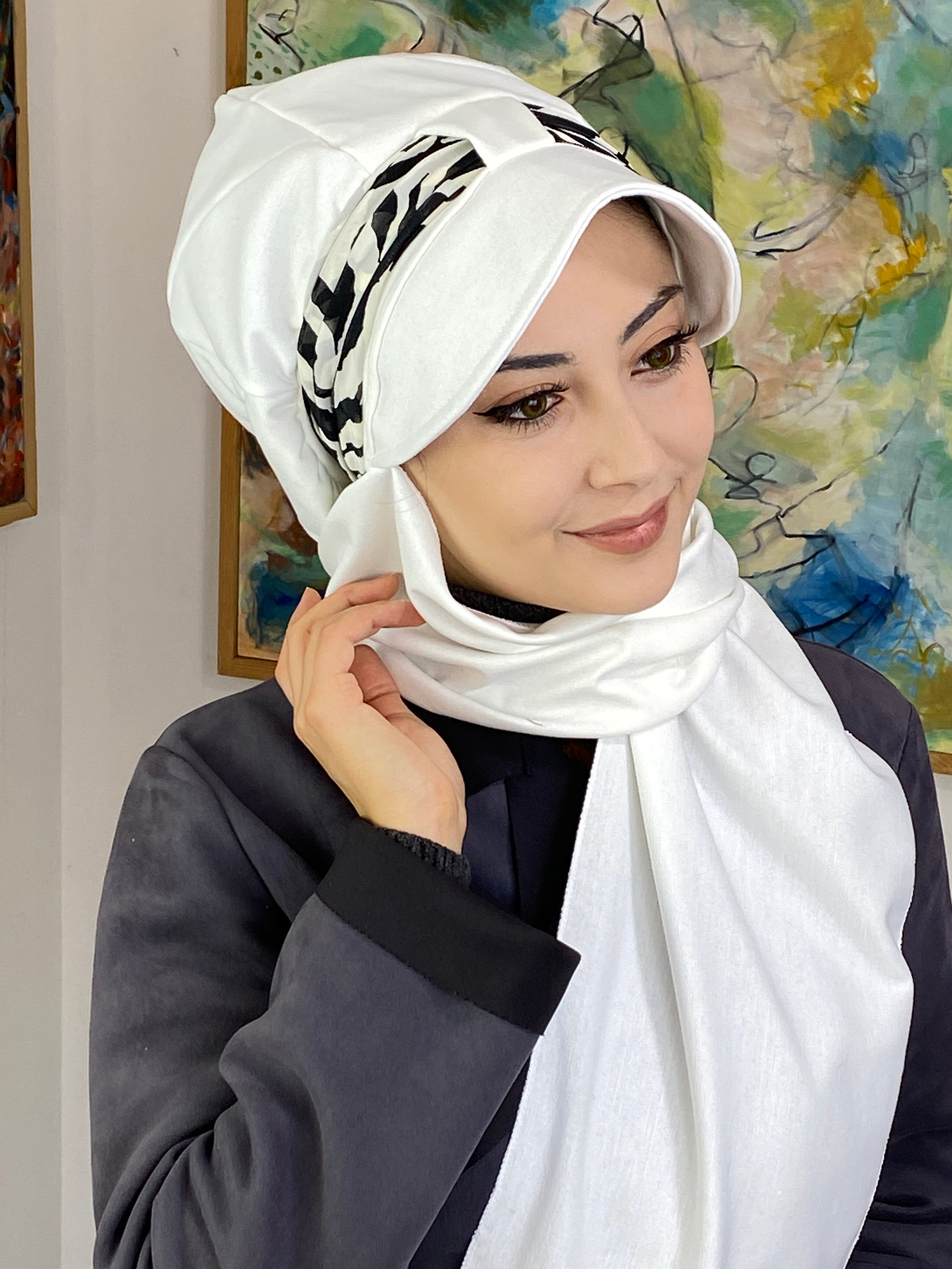 Tek Biritli Bone Şal