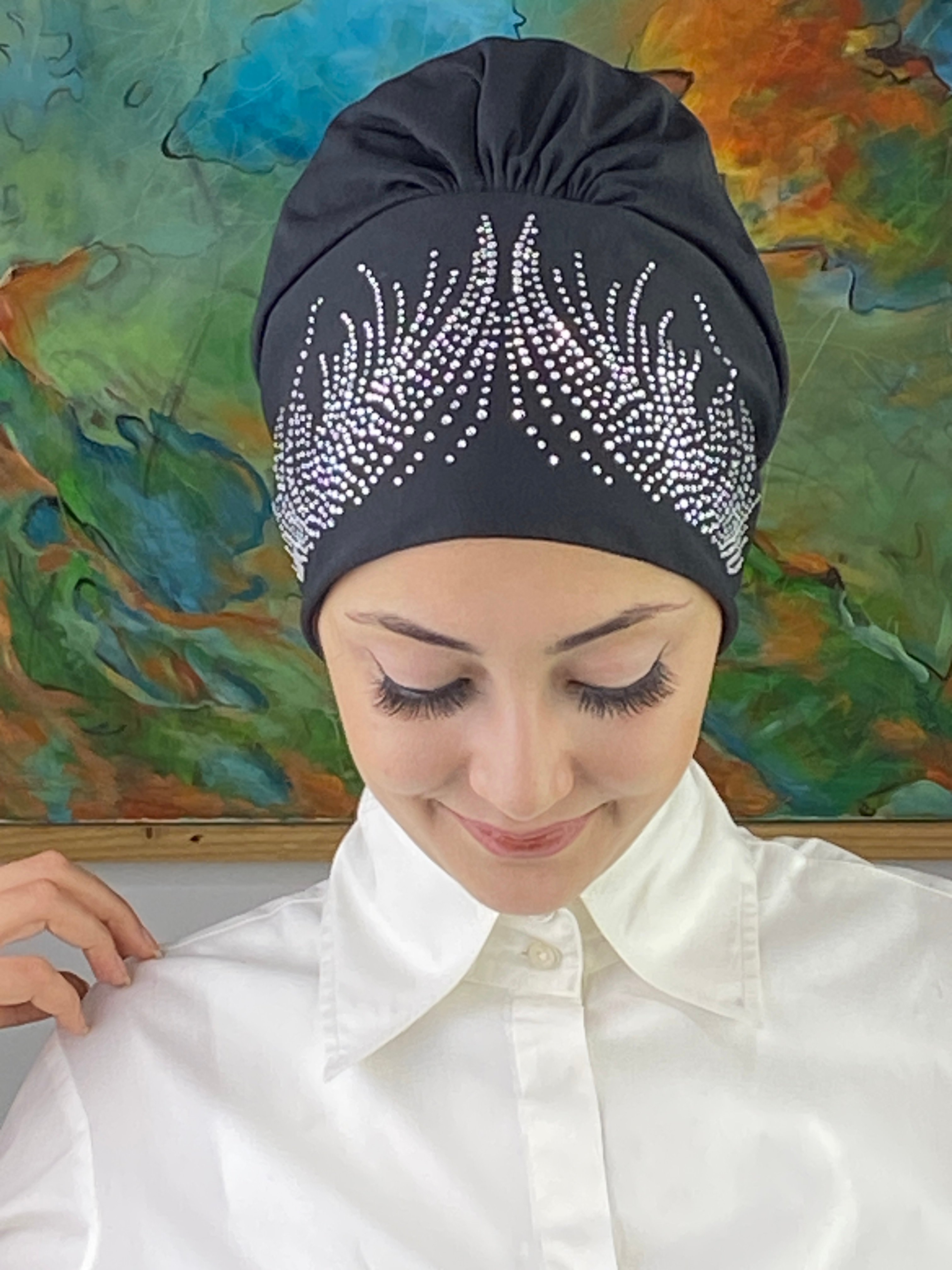 İhtişamlı Model GümüşTaşlı Bone