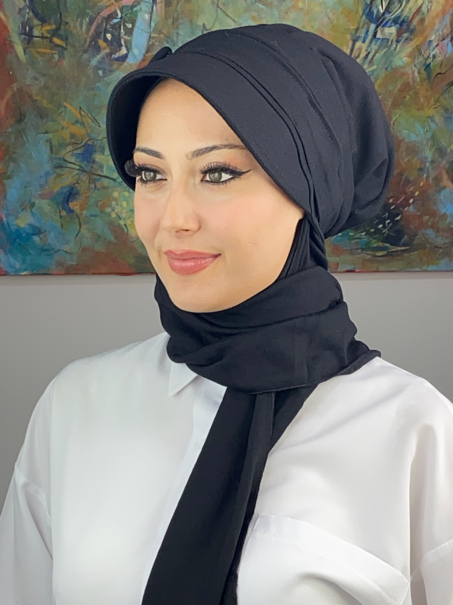 ŞERİT DETAYLI TOKALUI ŞAPKA 