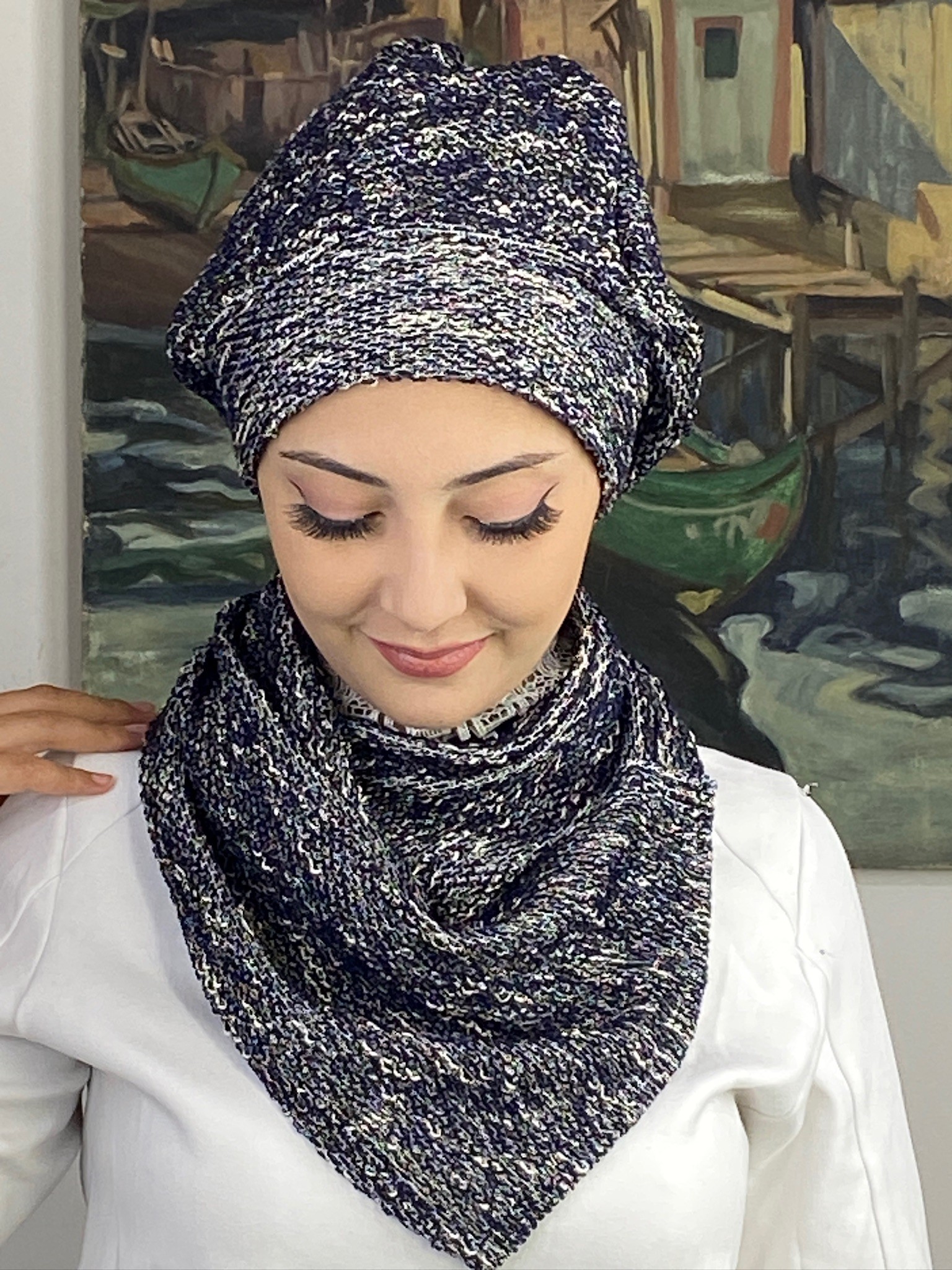 SAHRA MODEL  İKİLİ TRİKO BERE