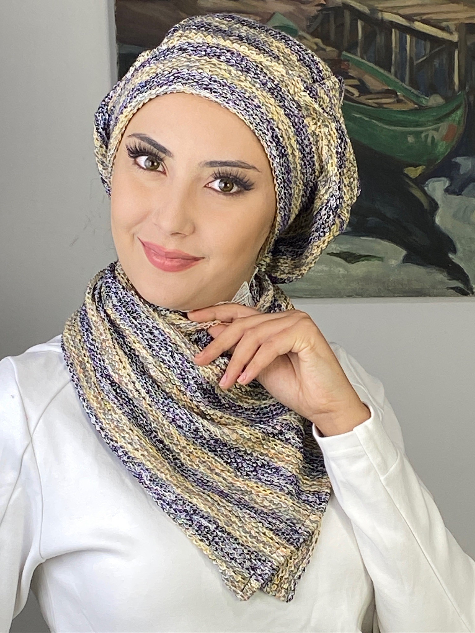 SAHRA MODEL  İKİLİ TRİKO BERE