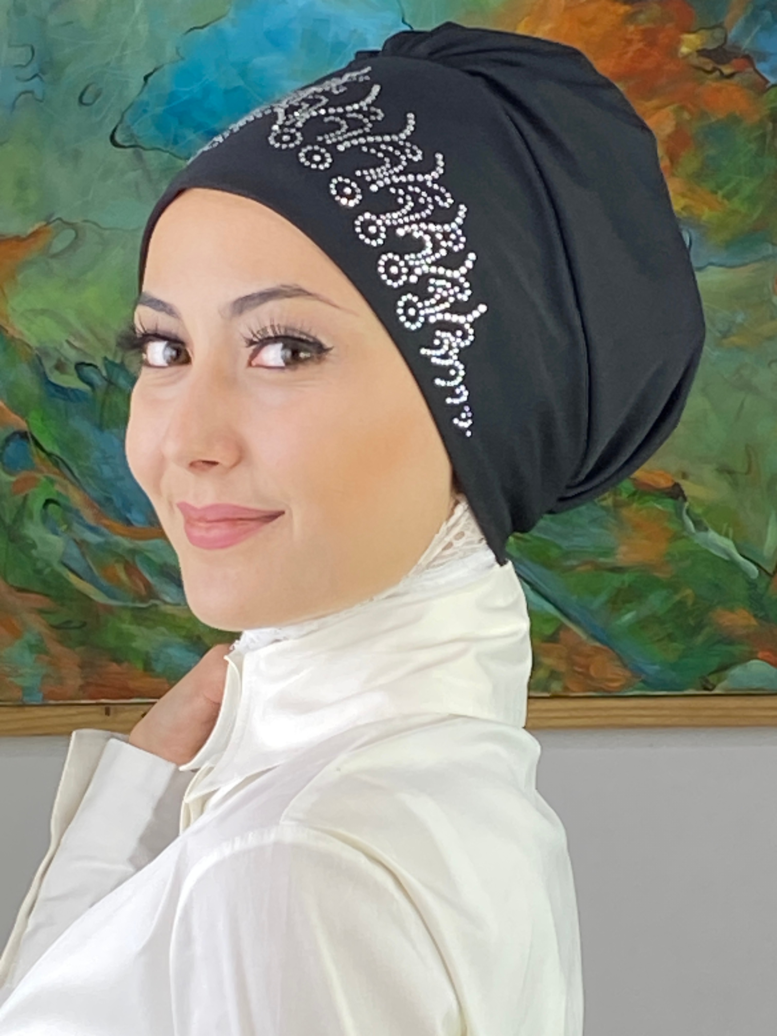 Prenses Model Gümüş Taşlı Bone