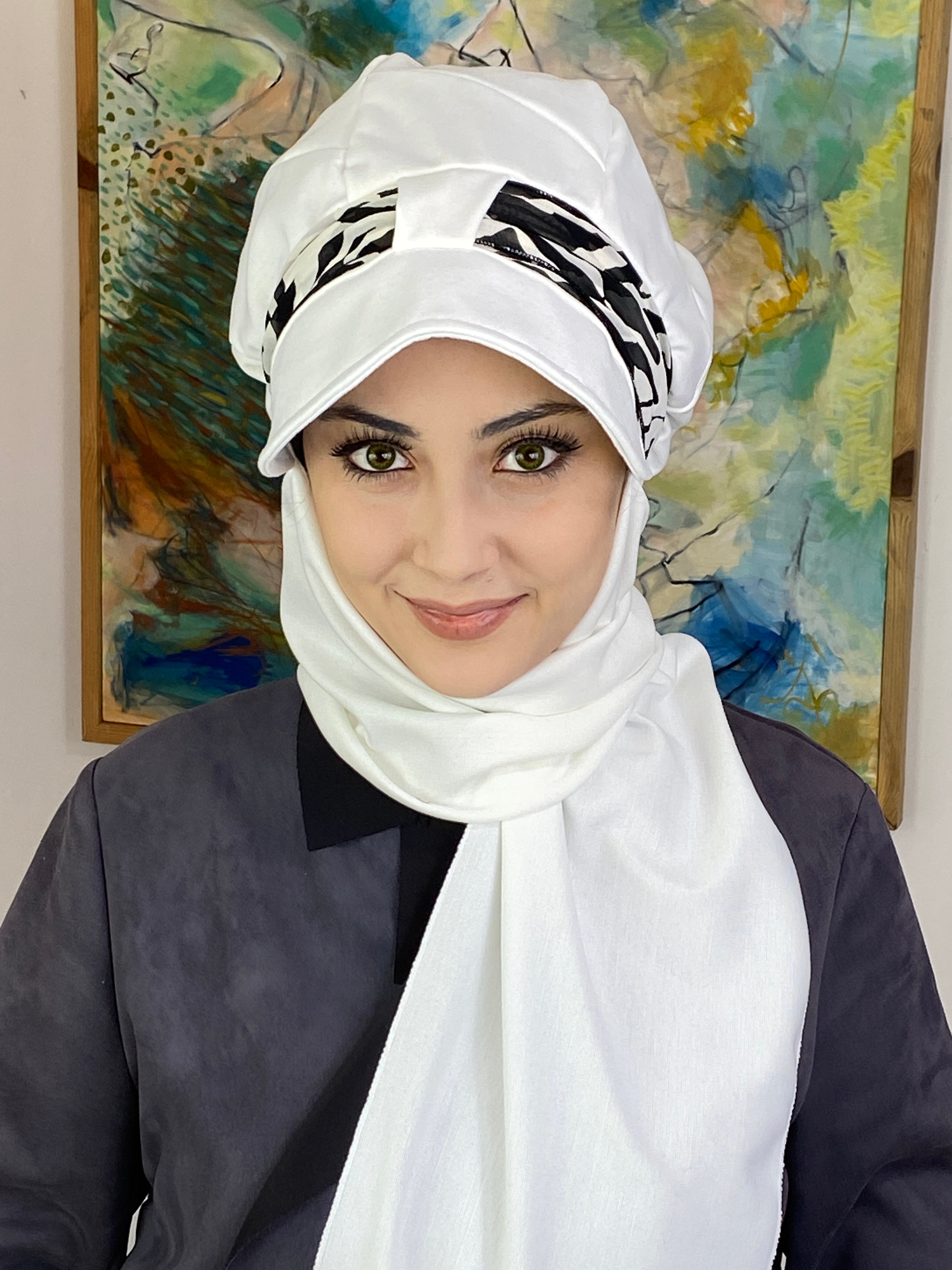 Tek Biritli Bone Şal
