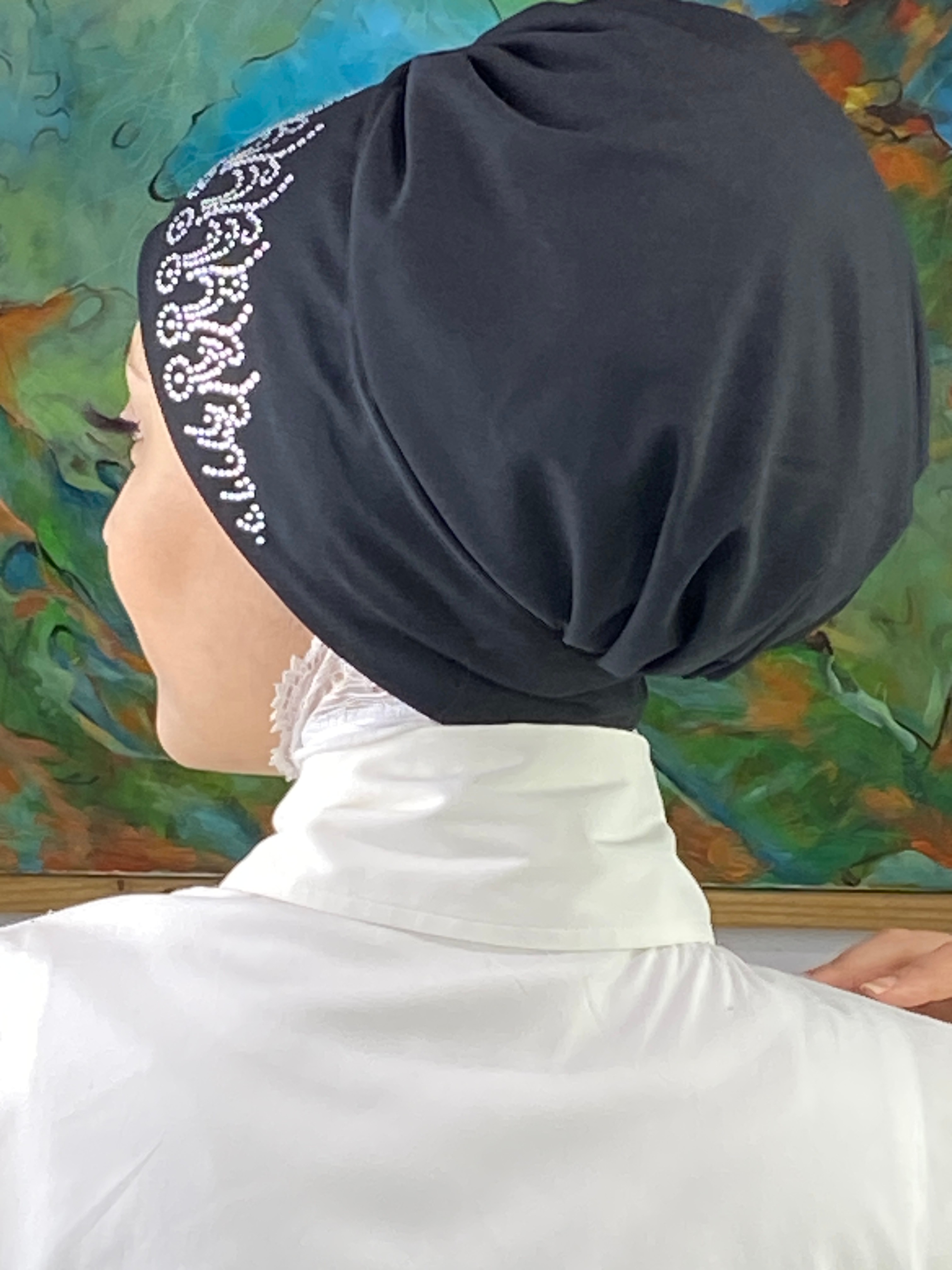 Prenses Model Gümüş Taşlı Bone