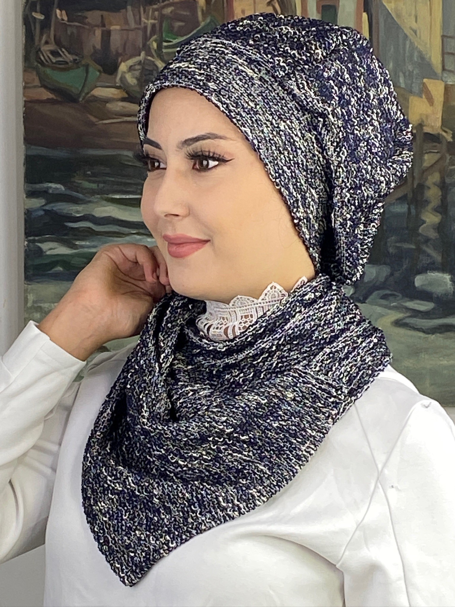 SAHRA MODEL  İKİLİ TRİKO BERE