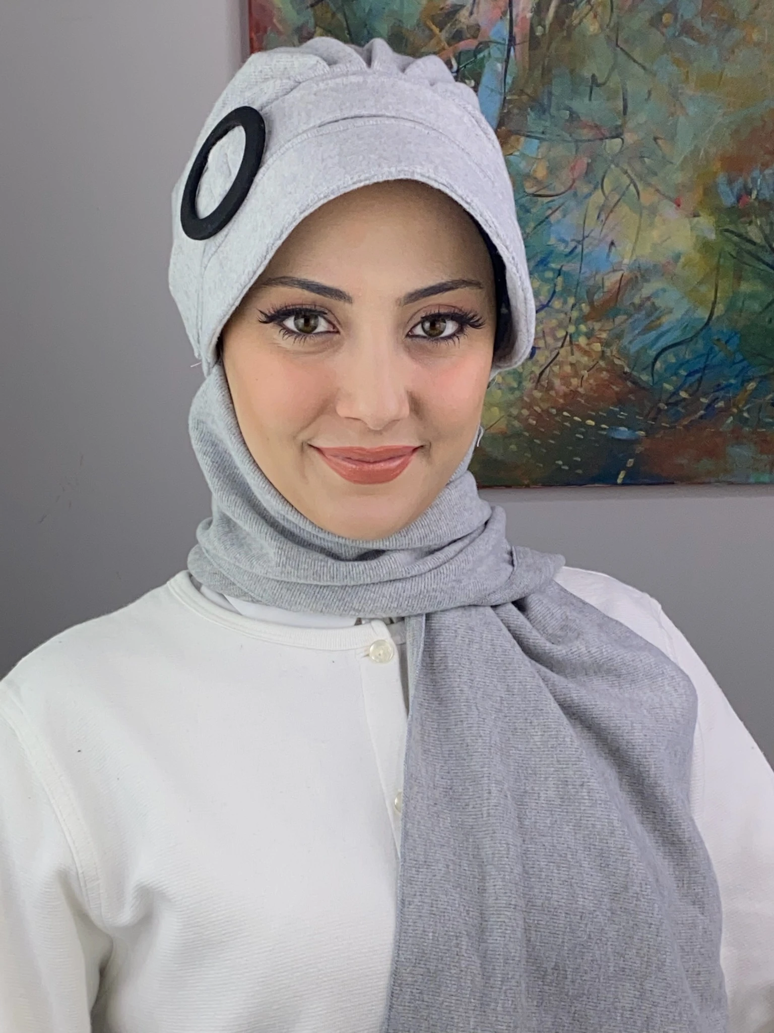 TOKALI ŞAPKA  - gri