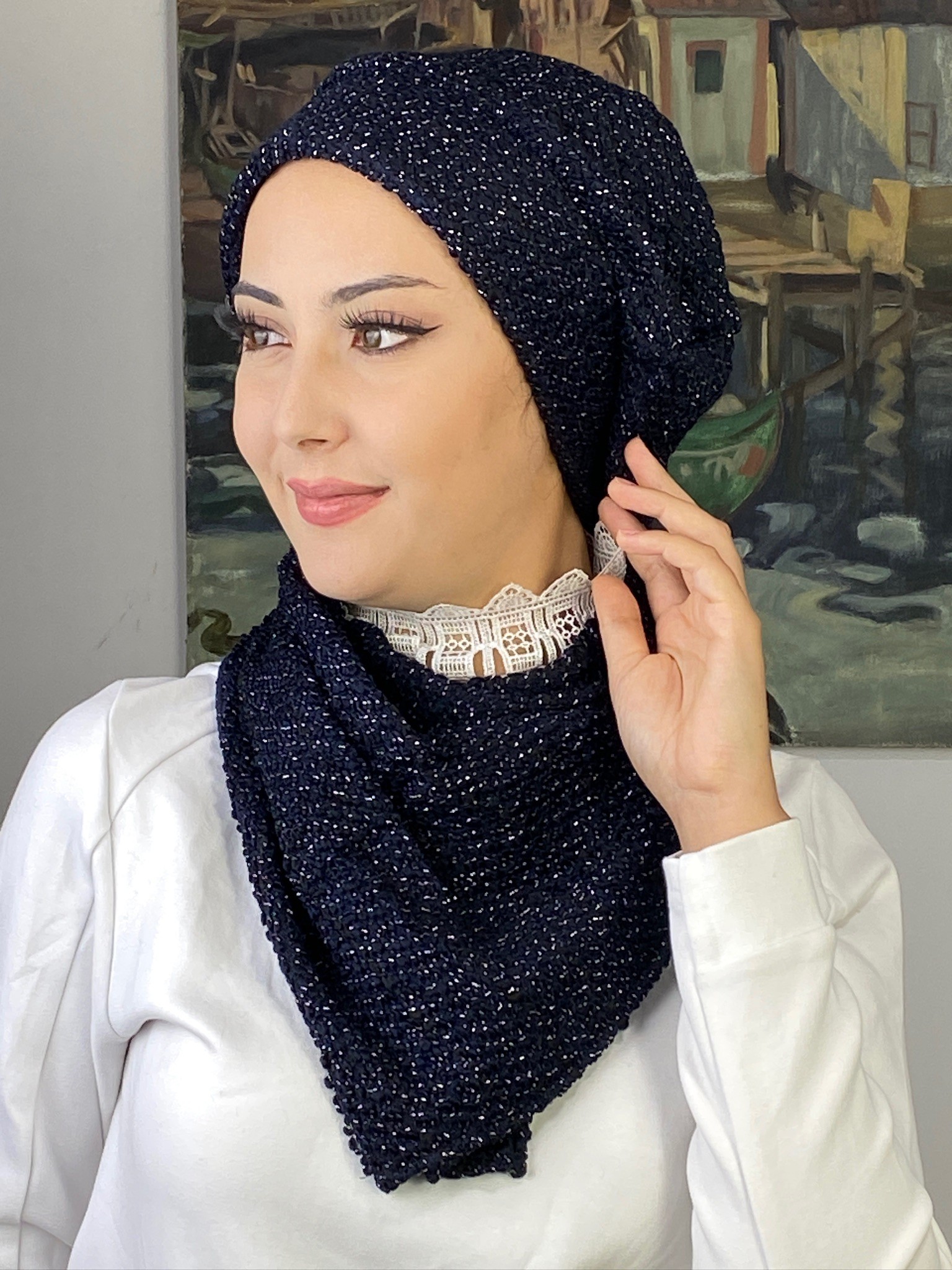SAHRA MODEL  İKİLİ TRİKO BERE