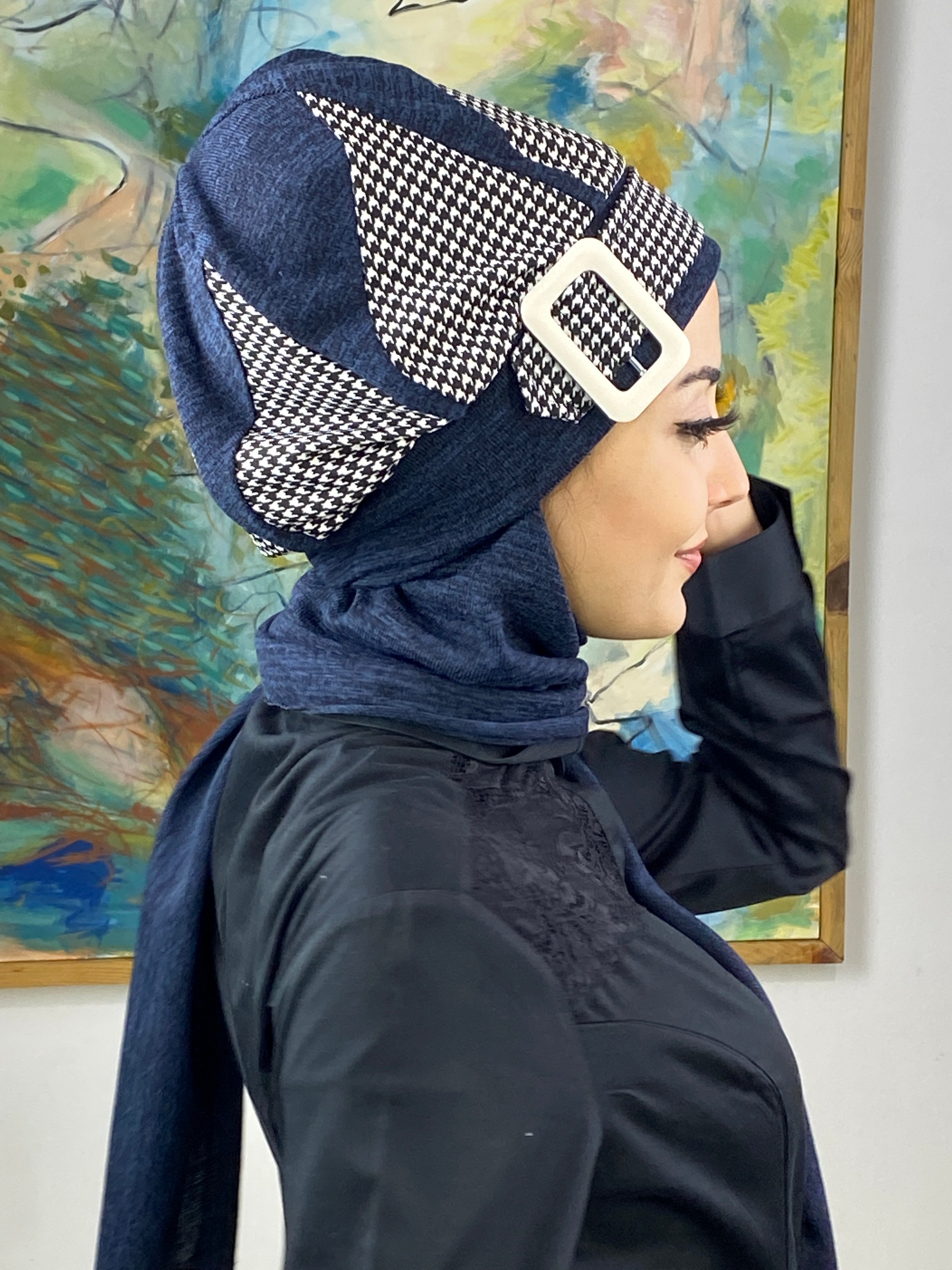 Damla Model Kazayaklı Tesettür Bere