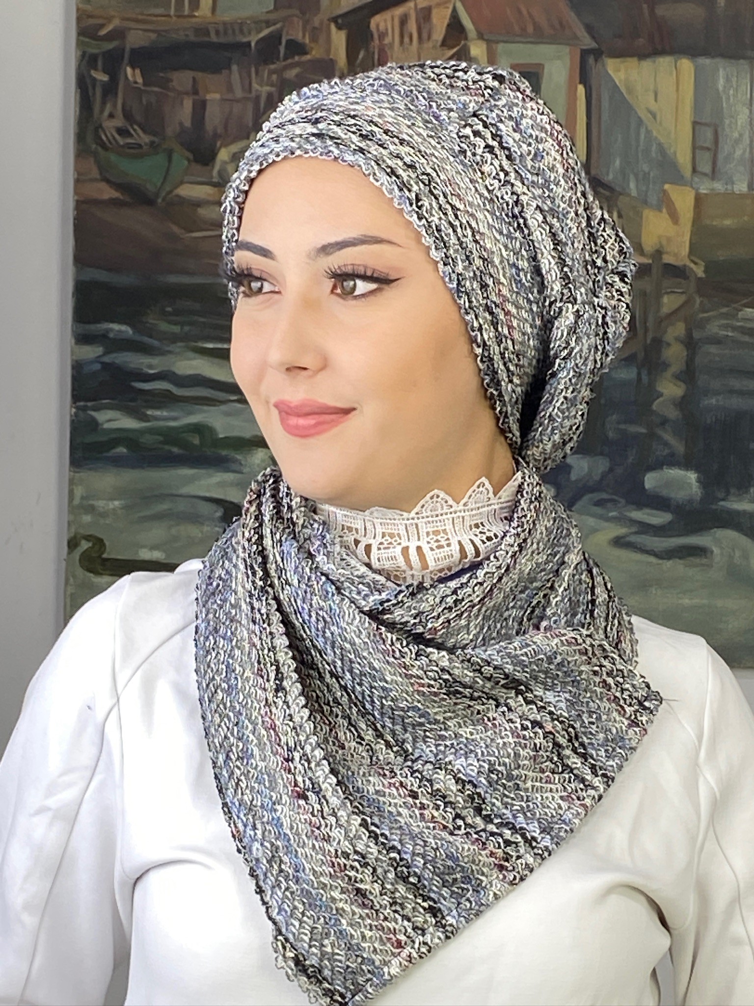 SAHRA MODEL  İKİLİ TRİKO BERE