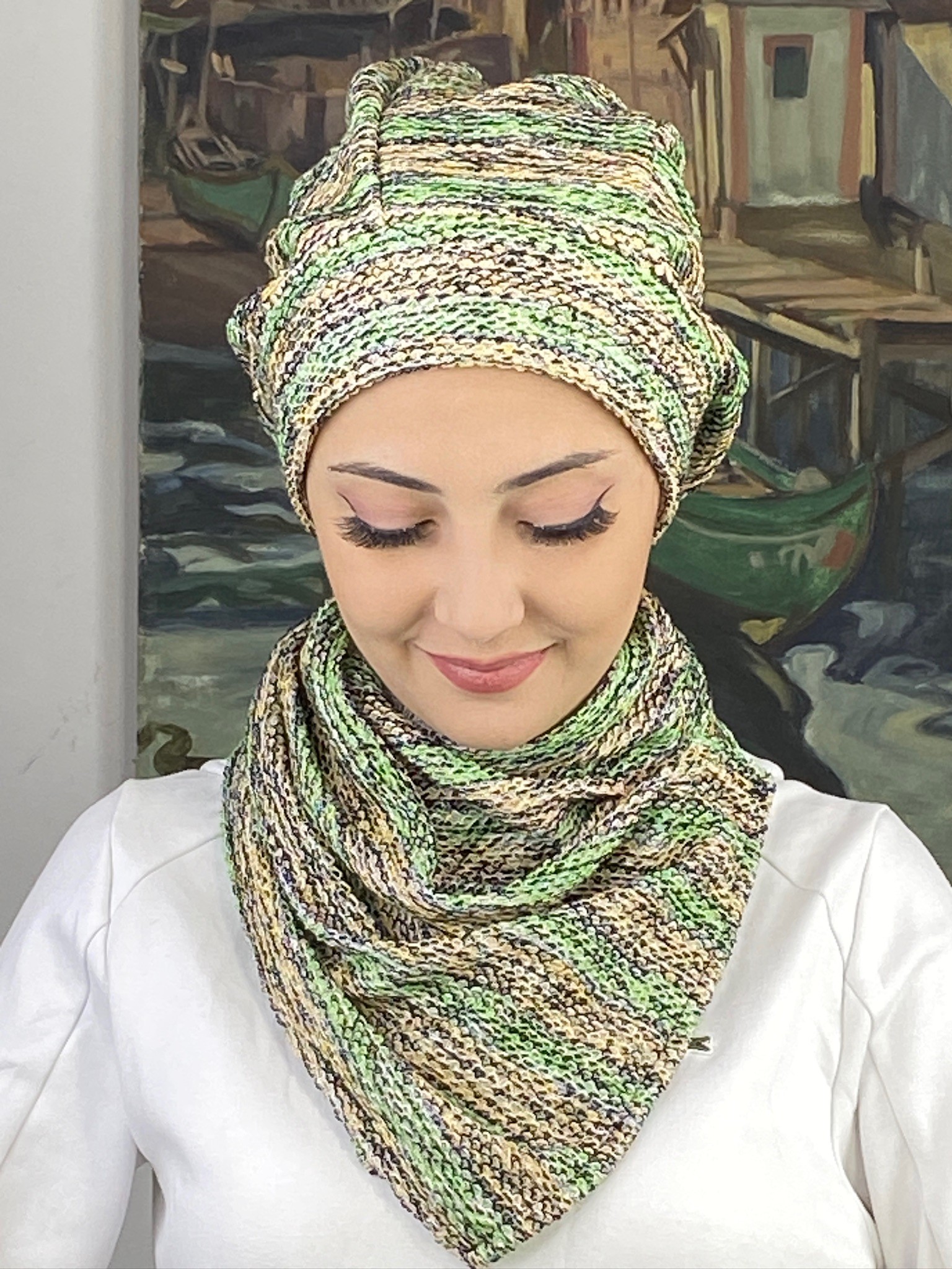 SAHRA MODEL  İKİLİ TRİKO BERE