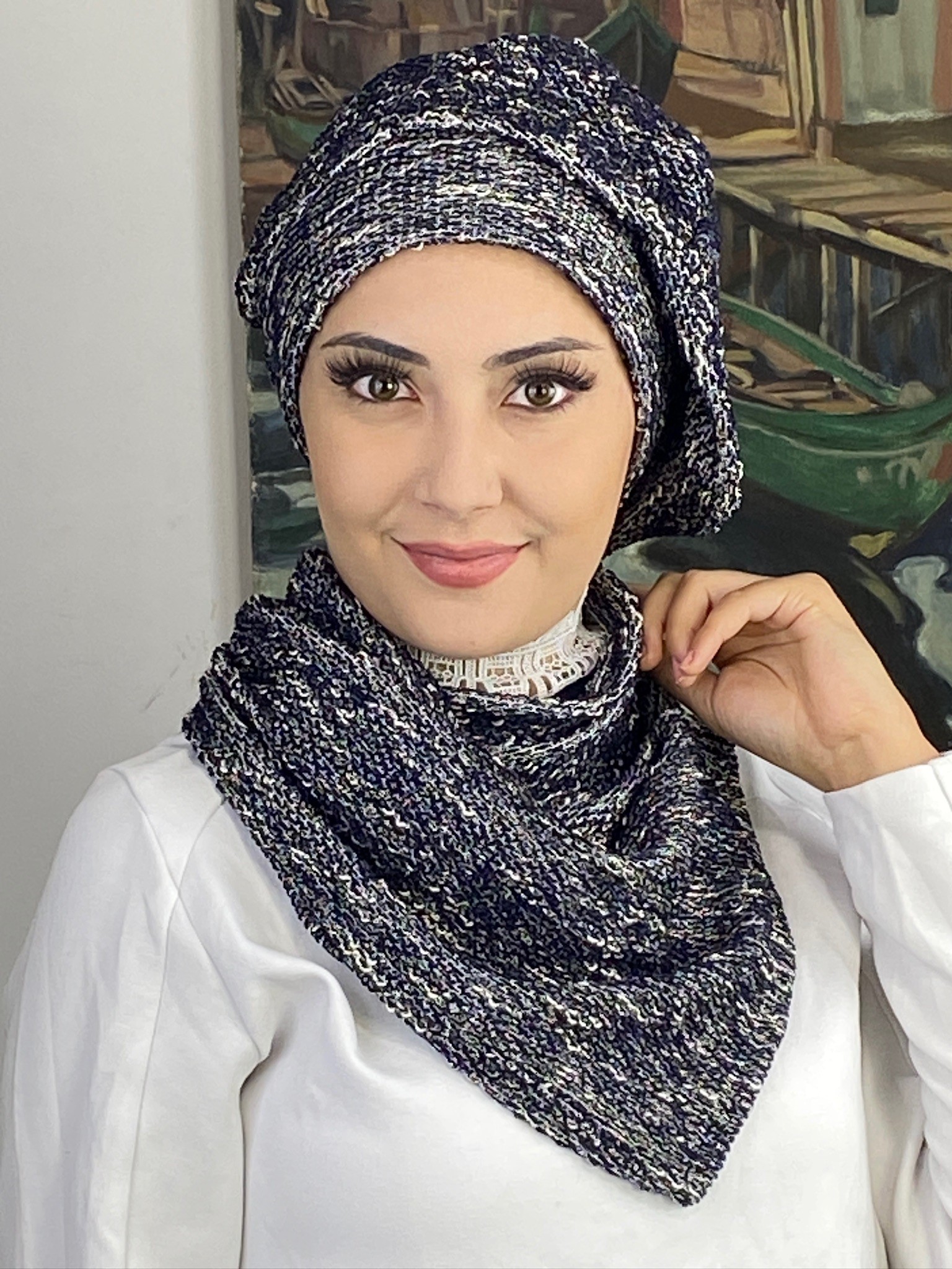 SAHRA MODEL  İKİLİ TRİKO BERE