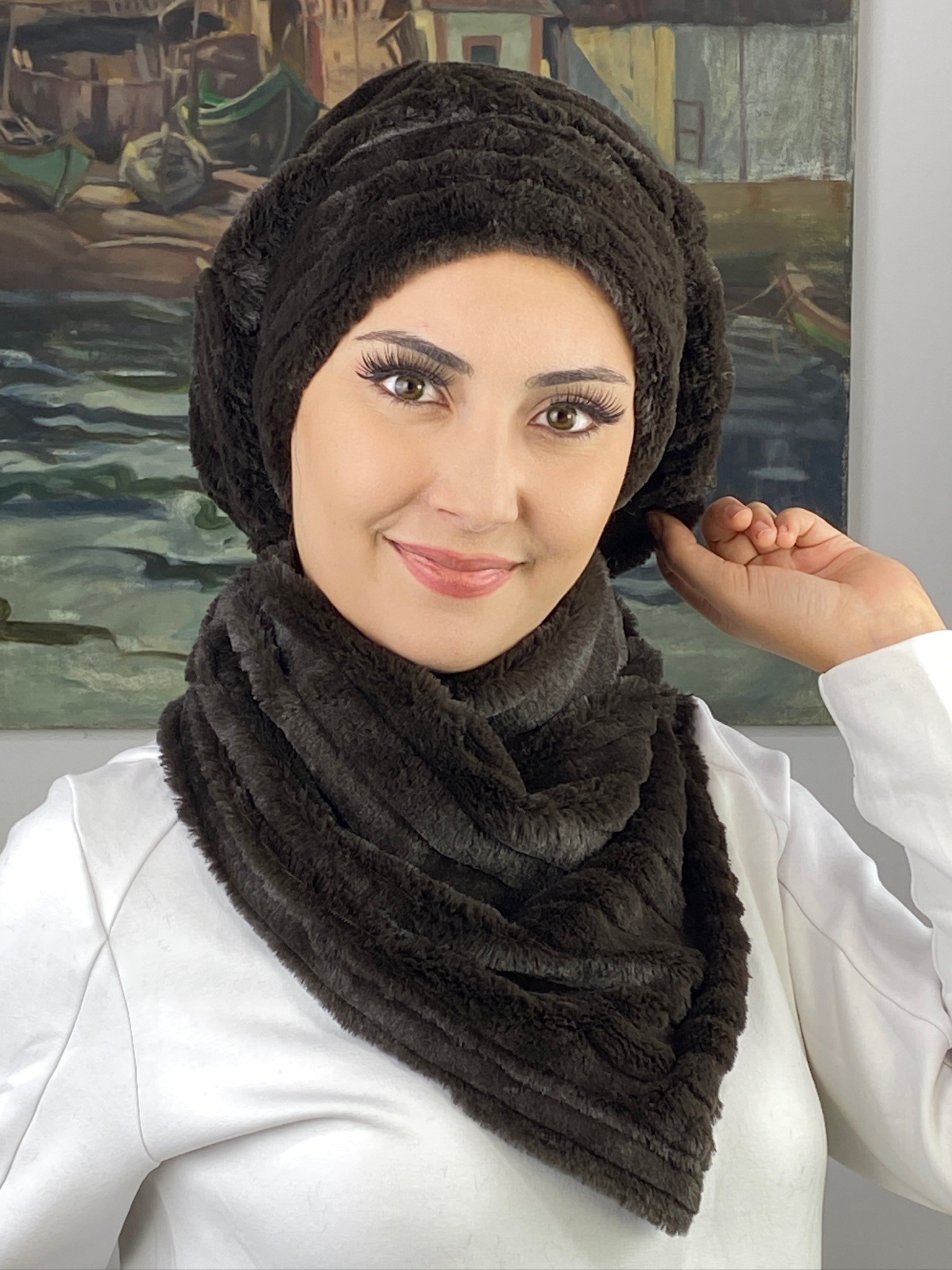 SAHRA MODEL  İKİLİ TRİKO BERE