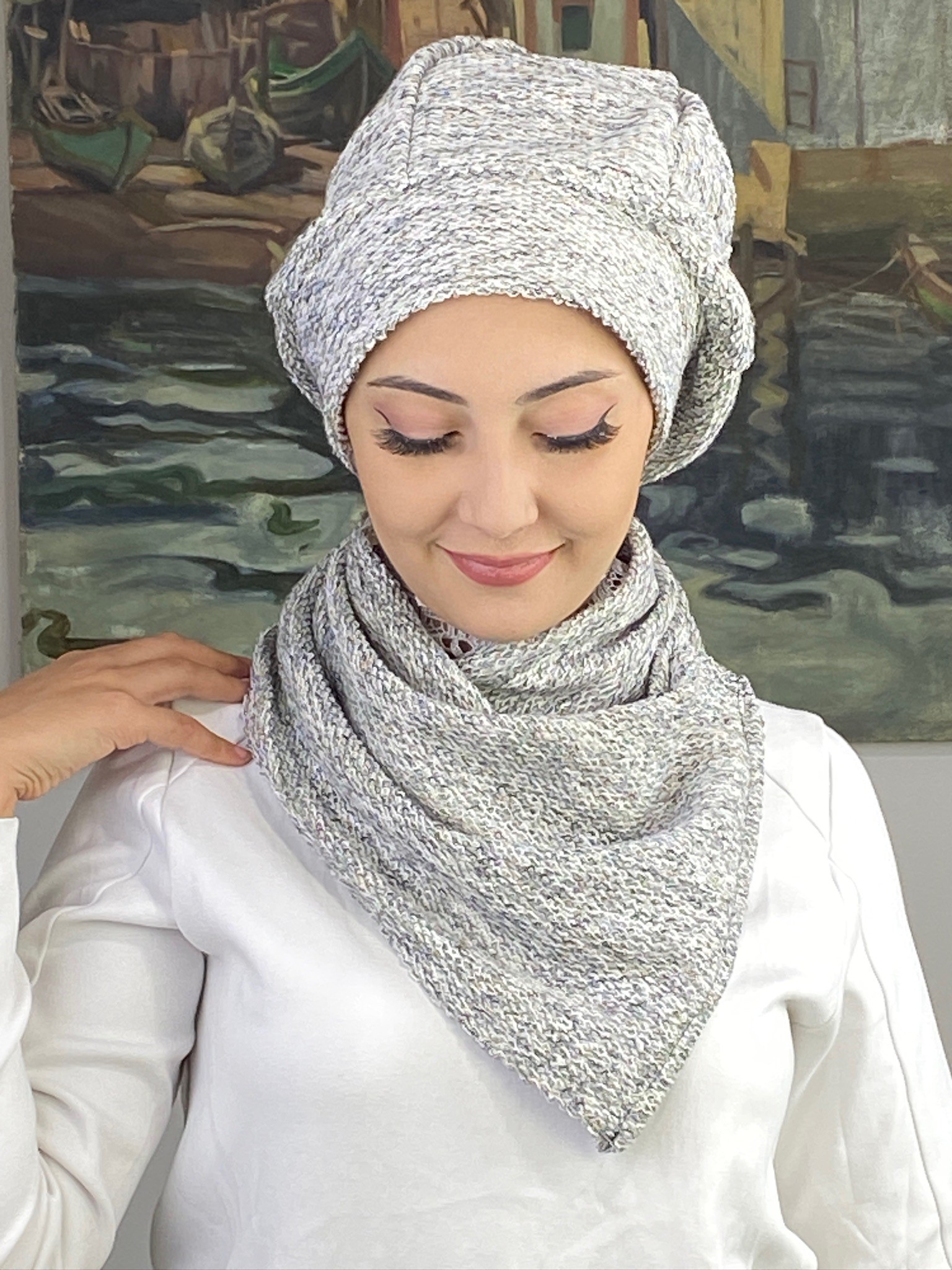 SAHRA MODEL  İKİLİ TRİKO BERE