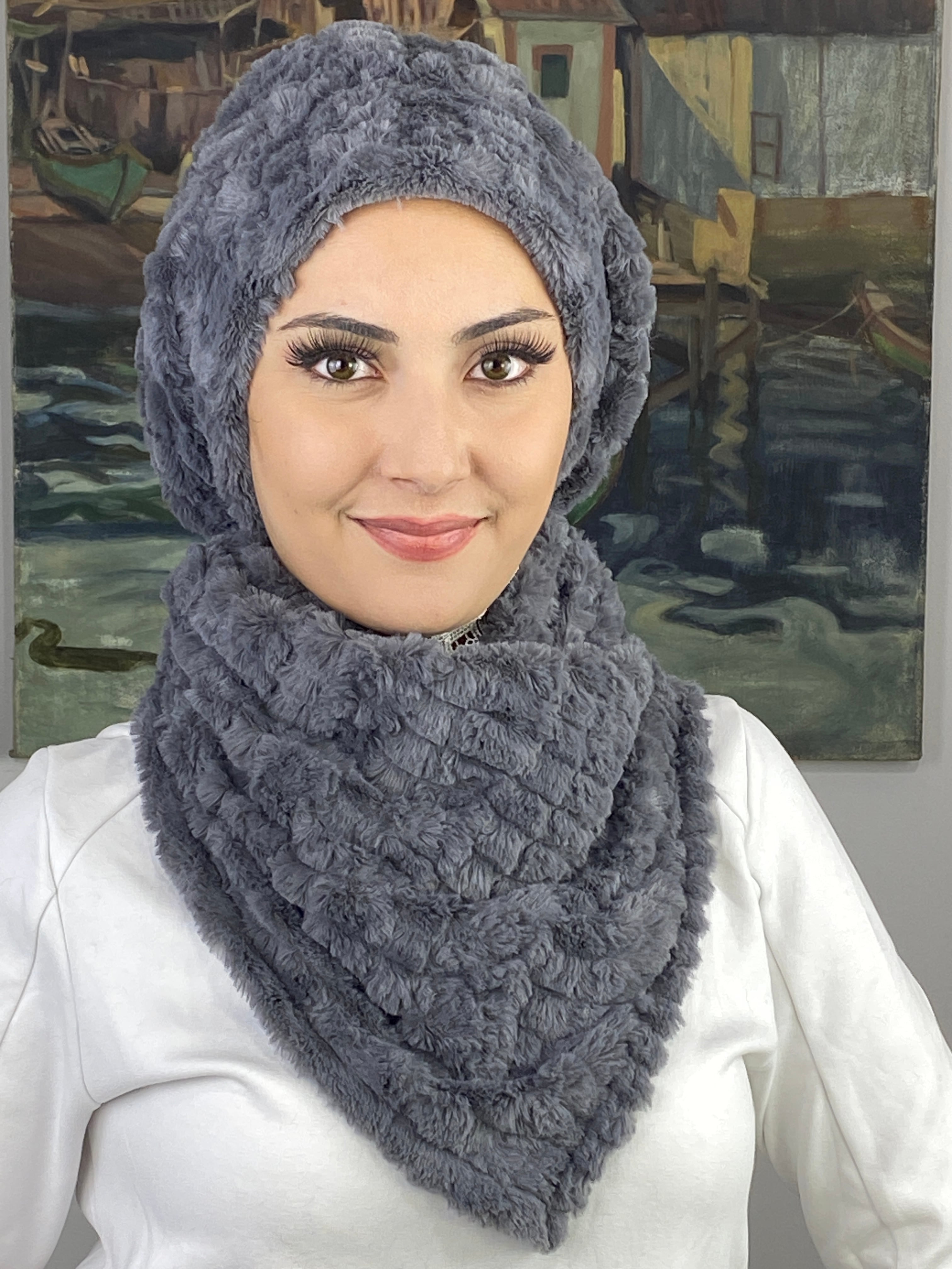 Peluş İkili Takımlar  - siyah