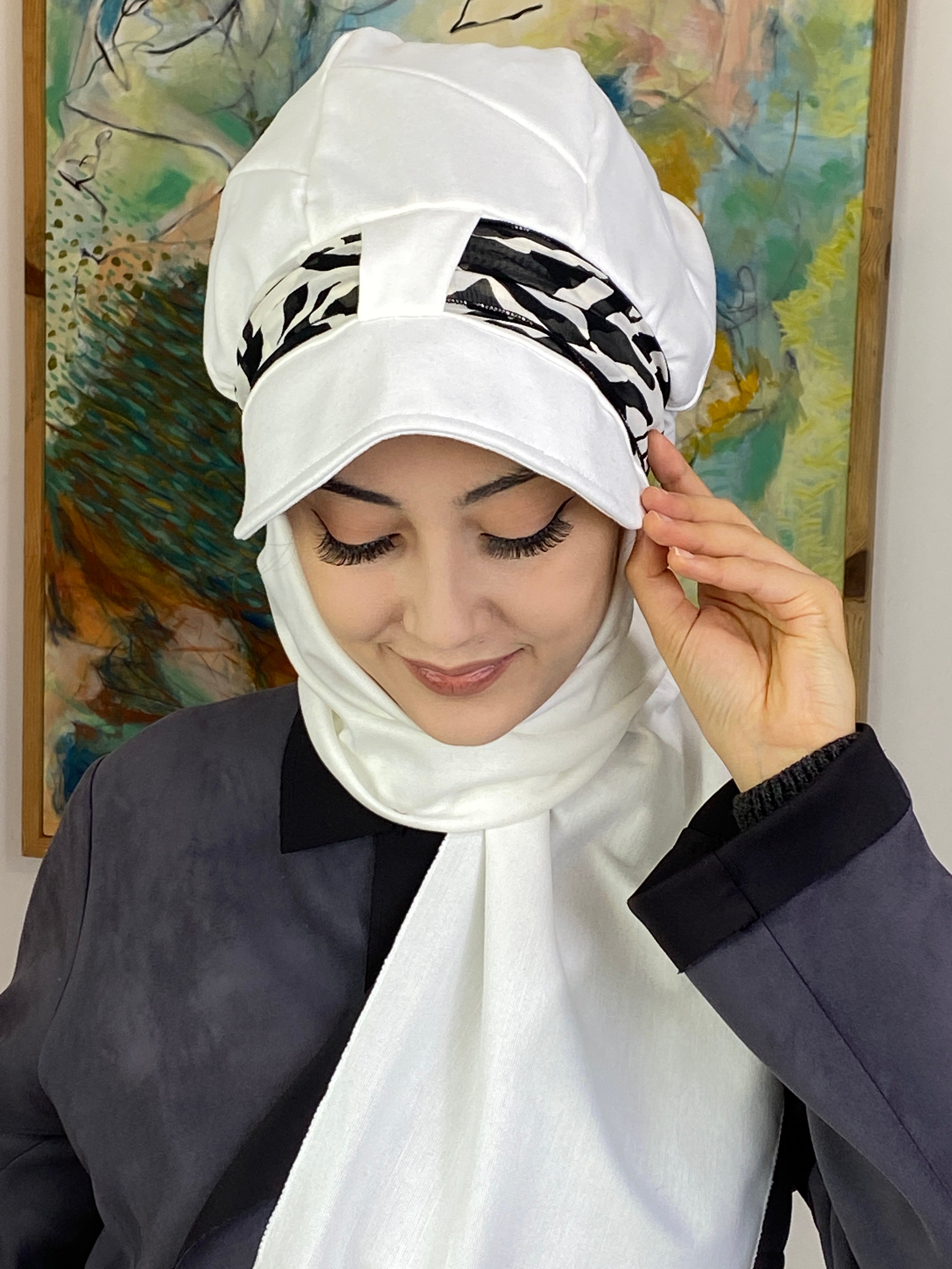 Tek Biritli Bone Şal