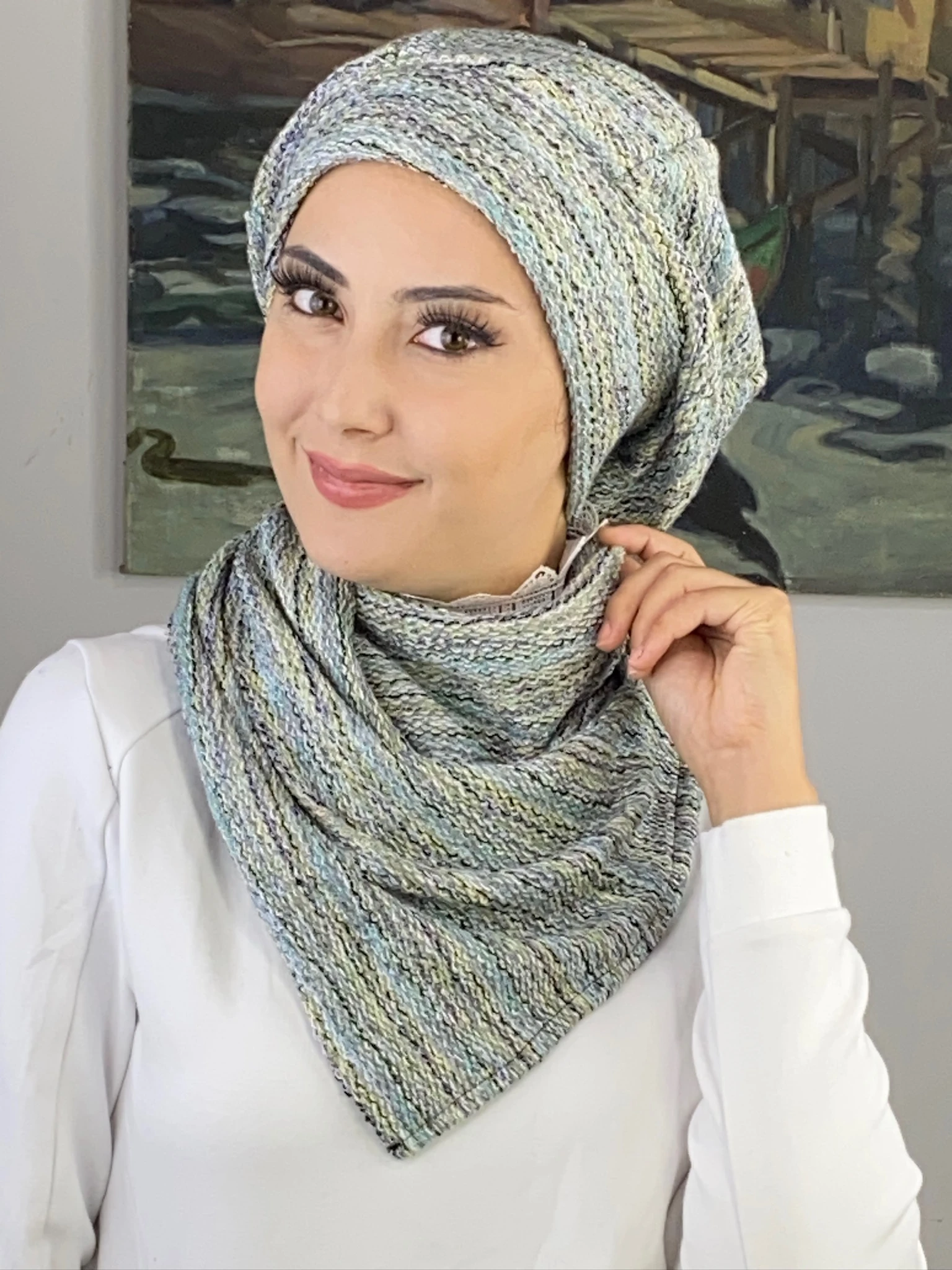 SAHRA MODEL  İKİLİ TRİKO BERE