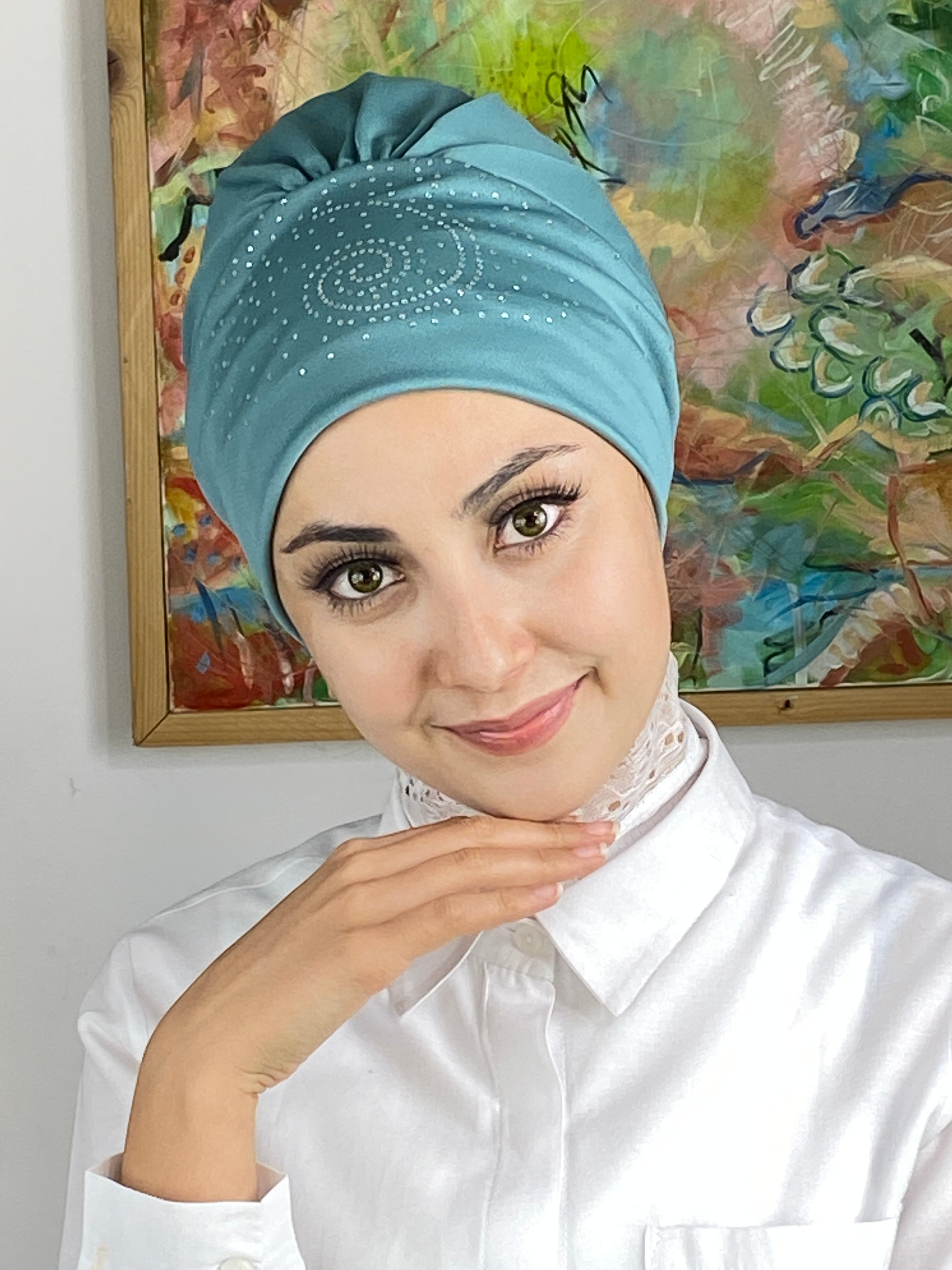Helezon Model Bone - su yeşili