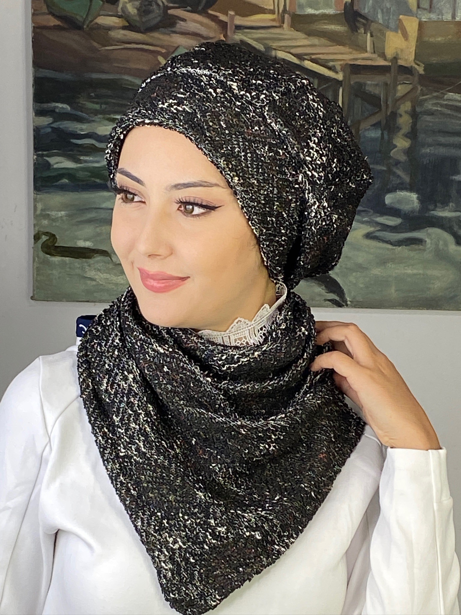 SAHRA MODEL TRİKO BERE