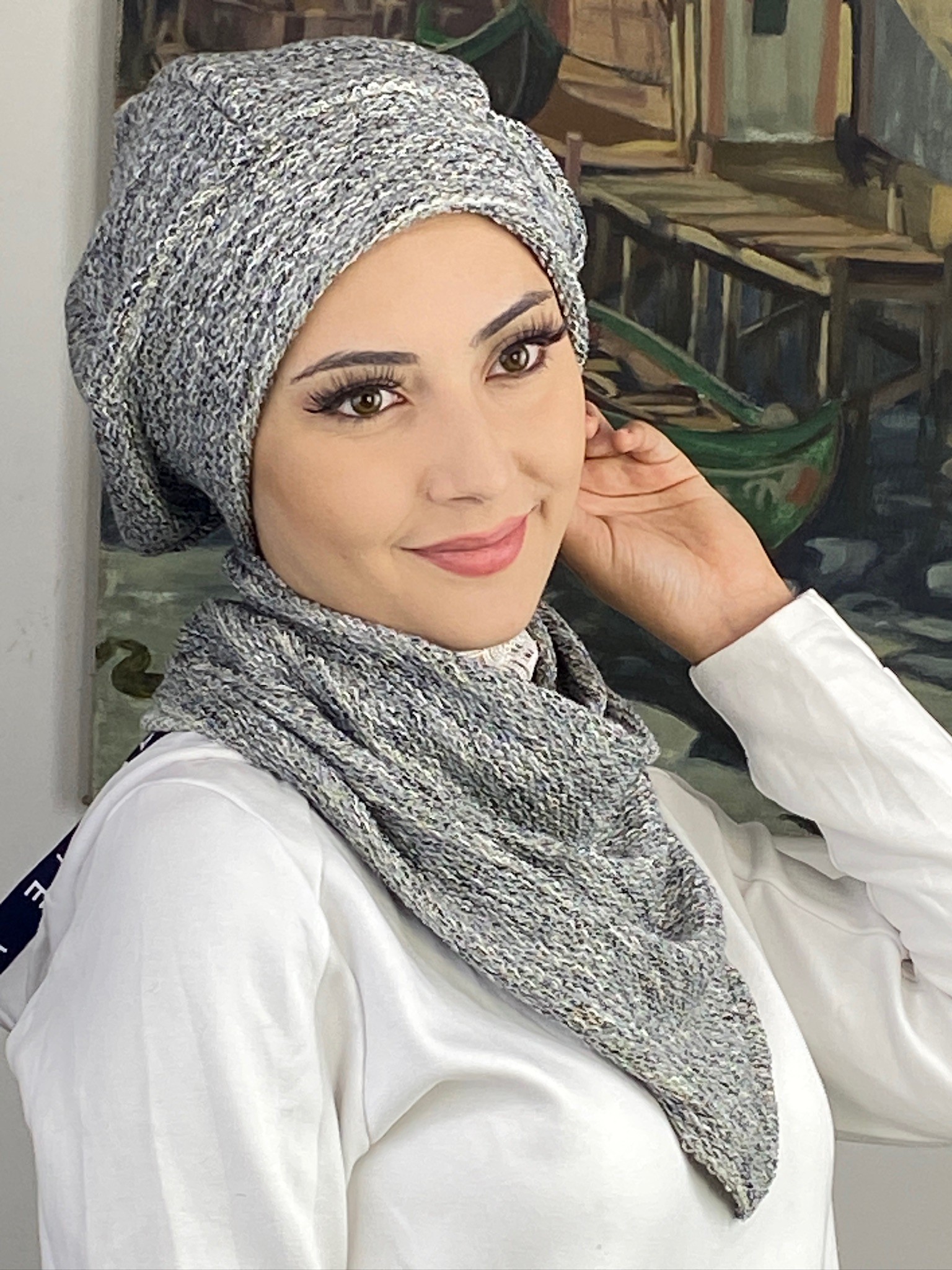 SAHRA MODEL  İKİLİ TRİKO BERE