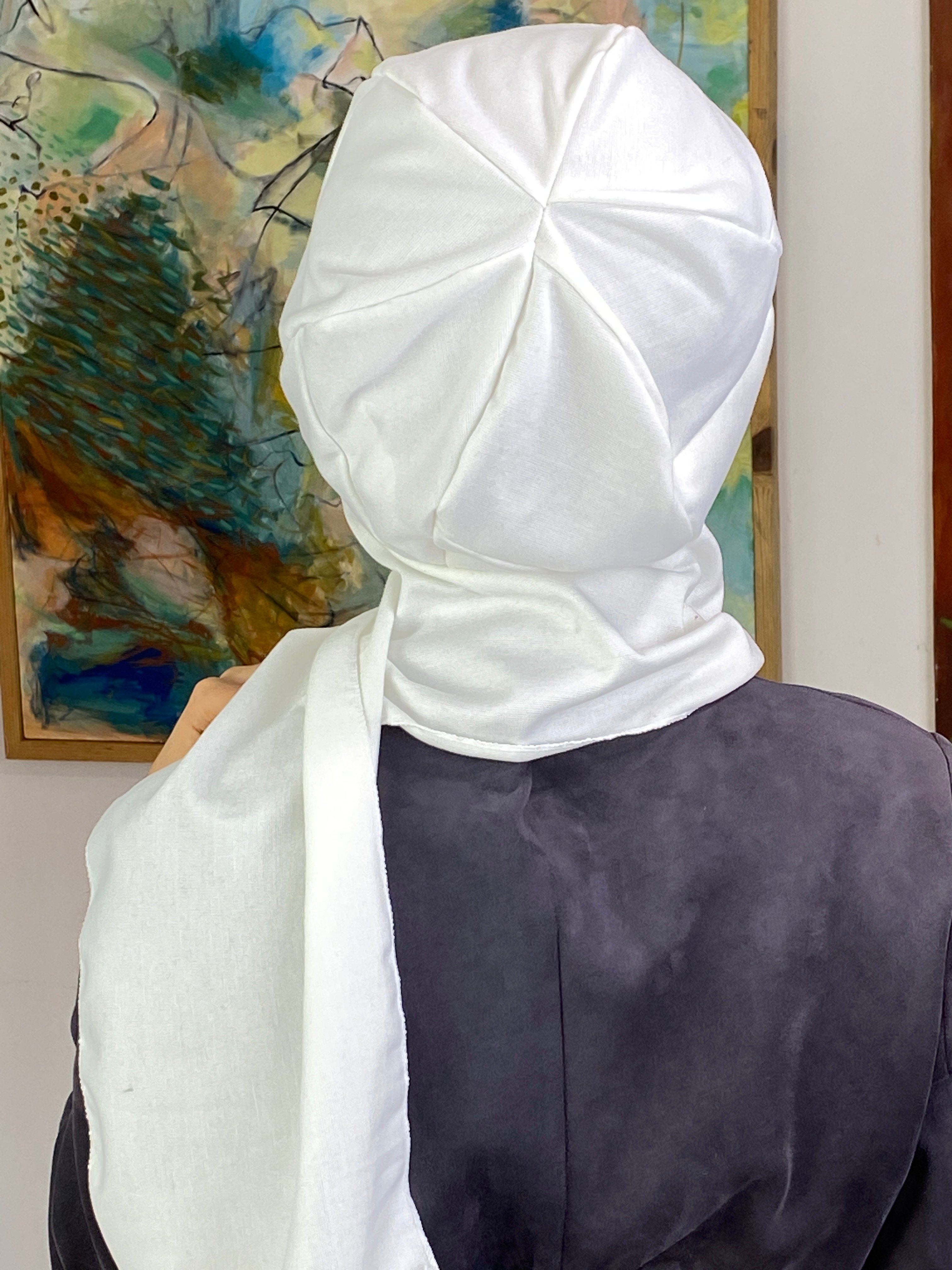 Tek Biritli Bone Şal