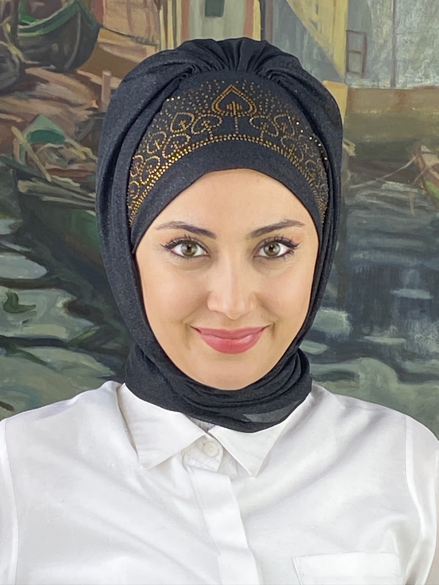 FRANSIZ CAPRAZ DRAPE DETAYLI ABİYE ŞAL