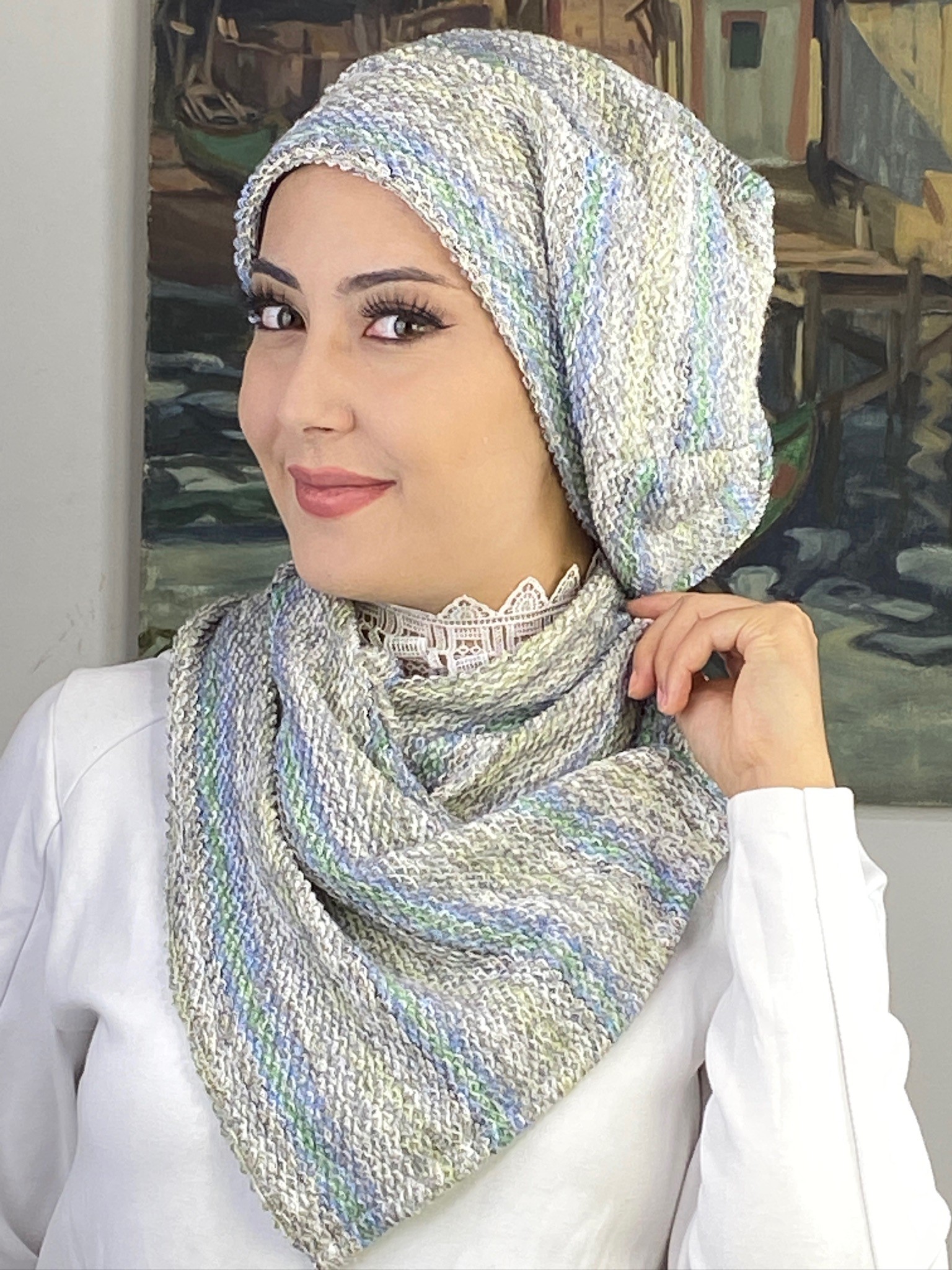 SAHRA MODEL  İKİLİ TRİKO BERE