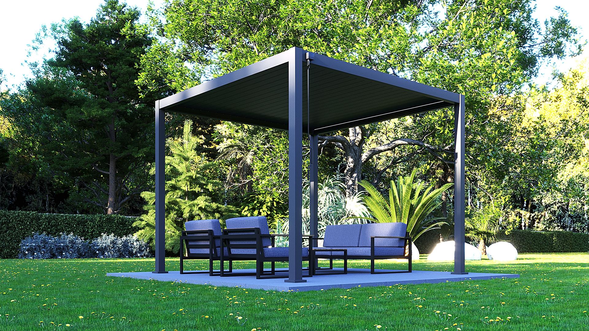 3.0m x 3.0m Kozmos Pergola