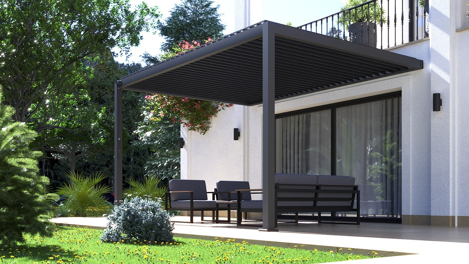 3.0m x 4.0m Kozmos Pergola