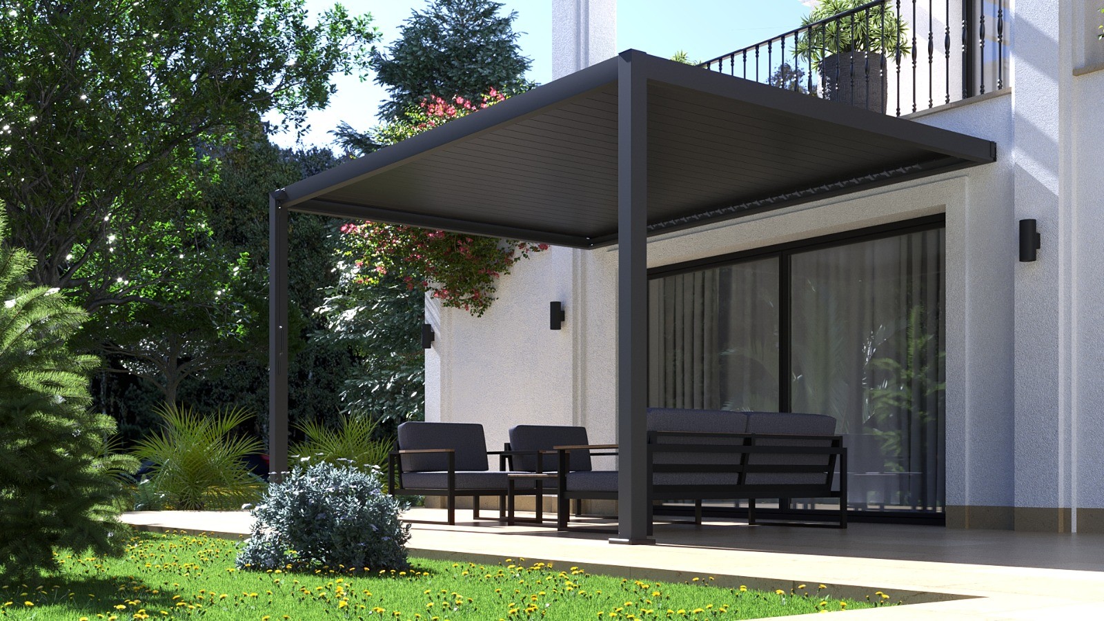 3.0m x 4.0m Kozmos Pergola