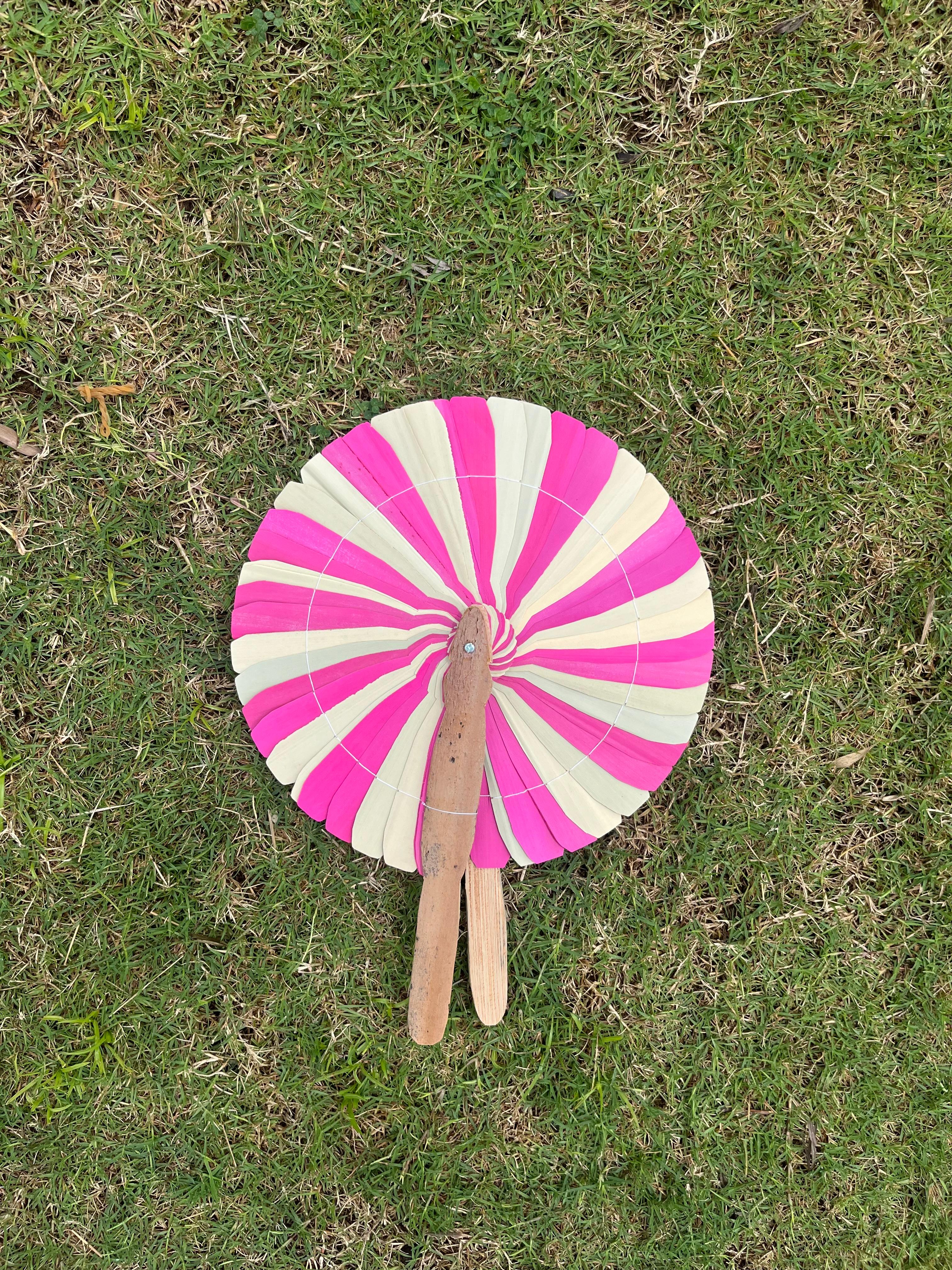 LOLIPOP HANDFAN - Pink