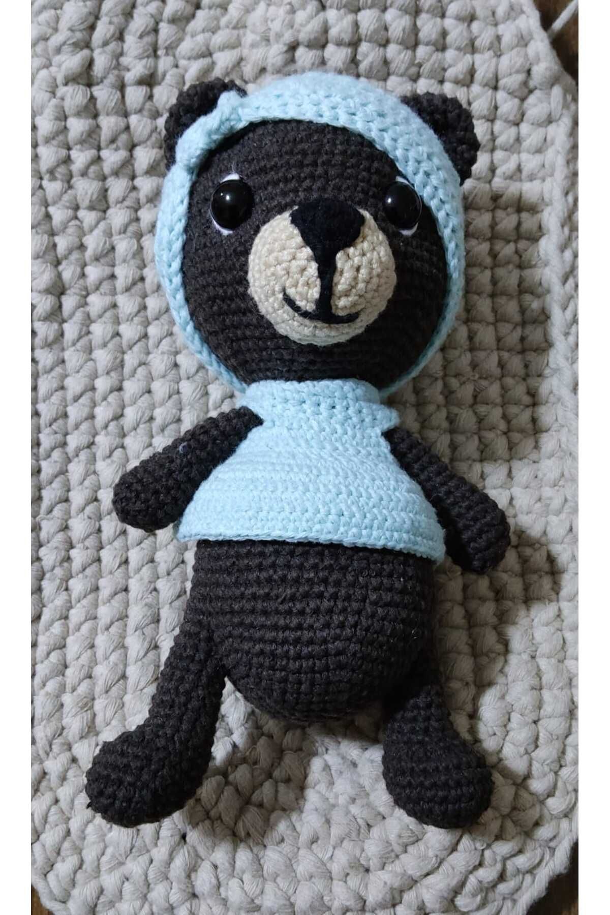 Amigurumi Minik Ayıcık 22cm Uyku Arkadaşı