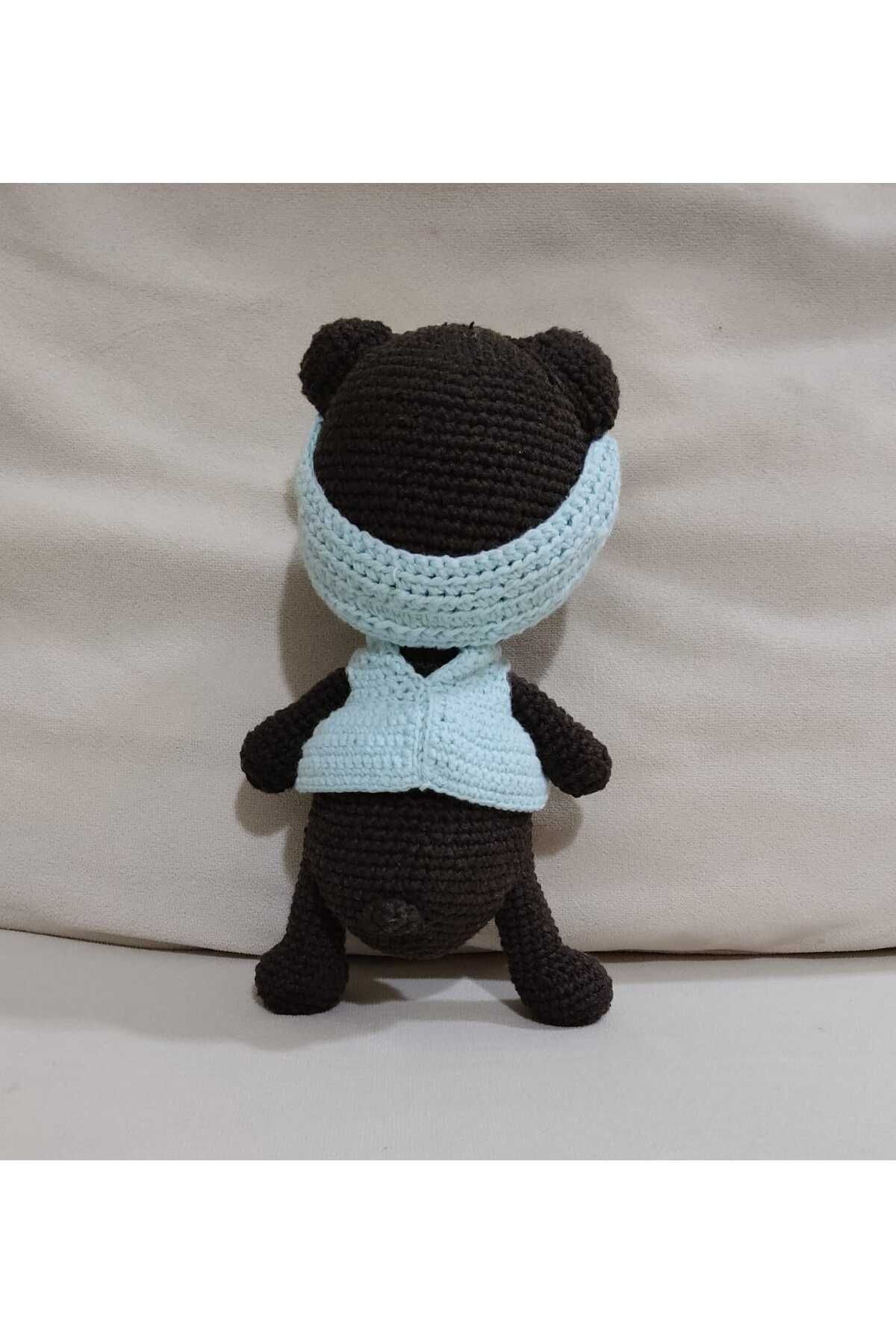 Amigurumi Minik Ayıcık 22cm Uyku Arkadaşı